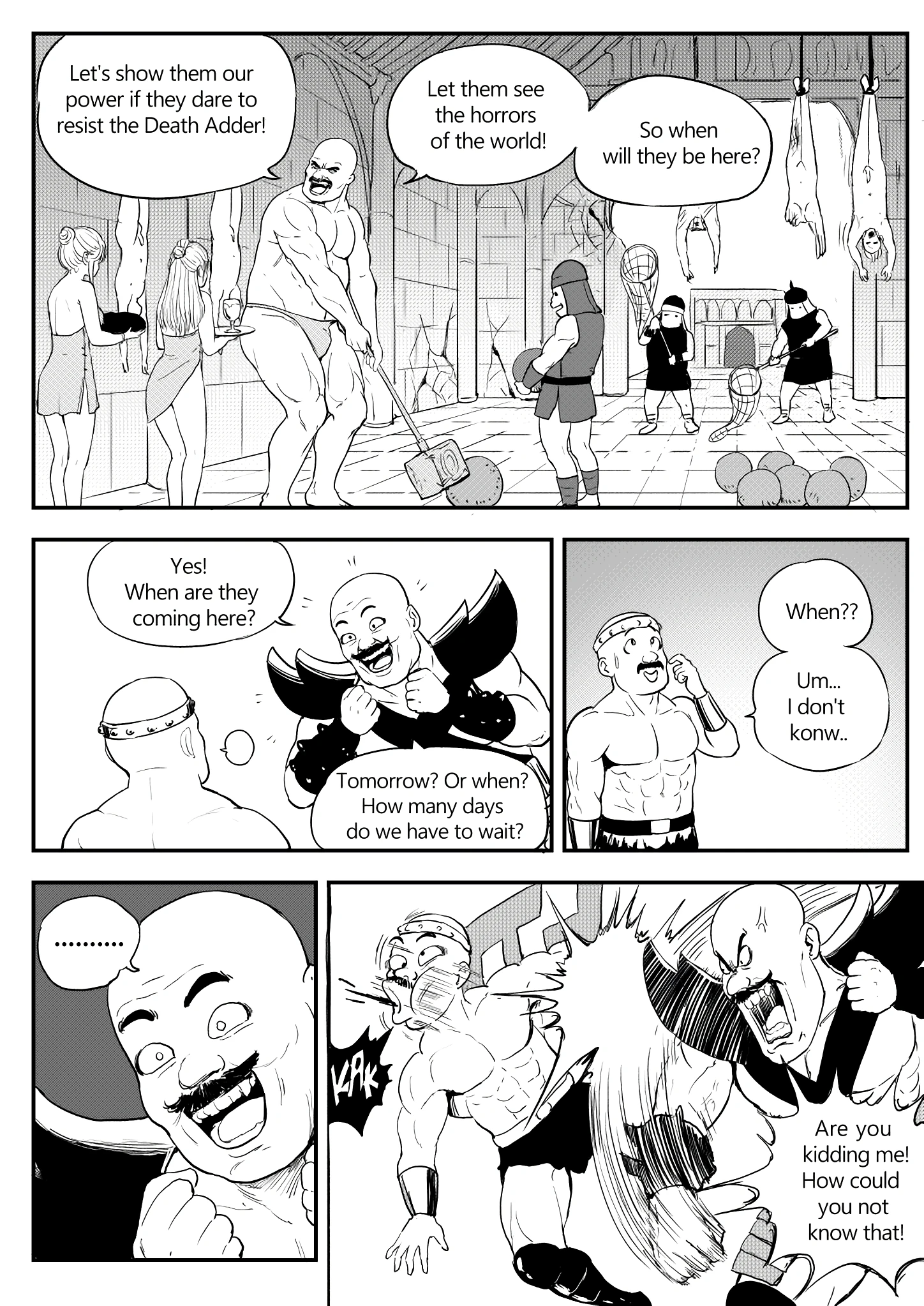 Golden Axe Tyris porn comic picture 86