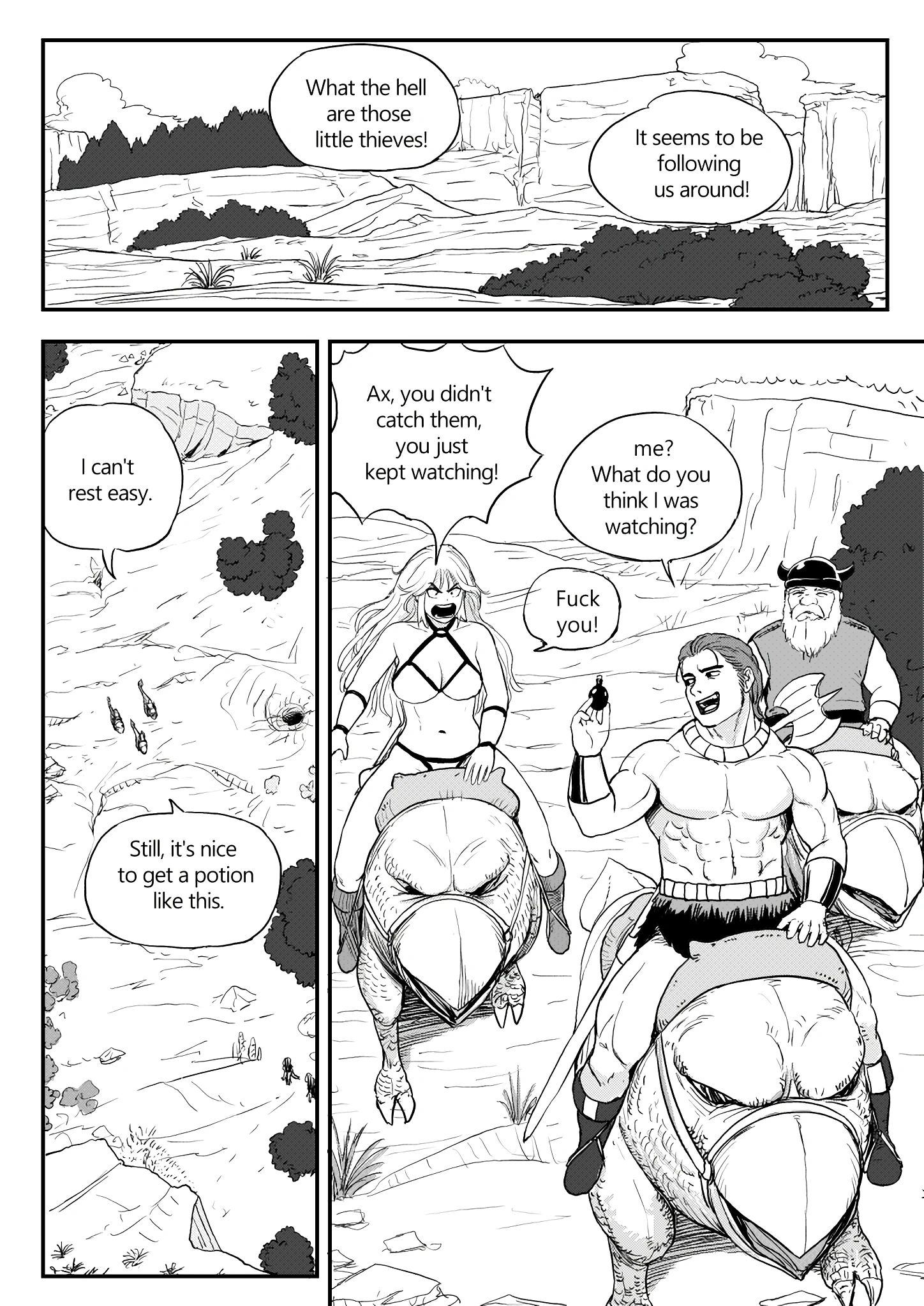 Golden Axe Tyris porn comic picture 88
