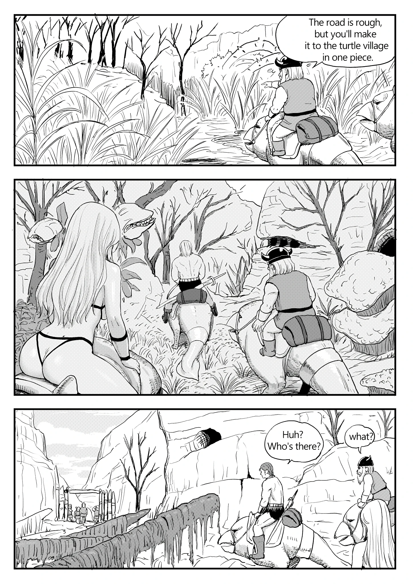 Golden Axe Tyris porn comic picture 89