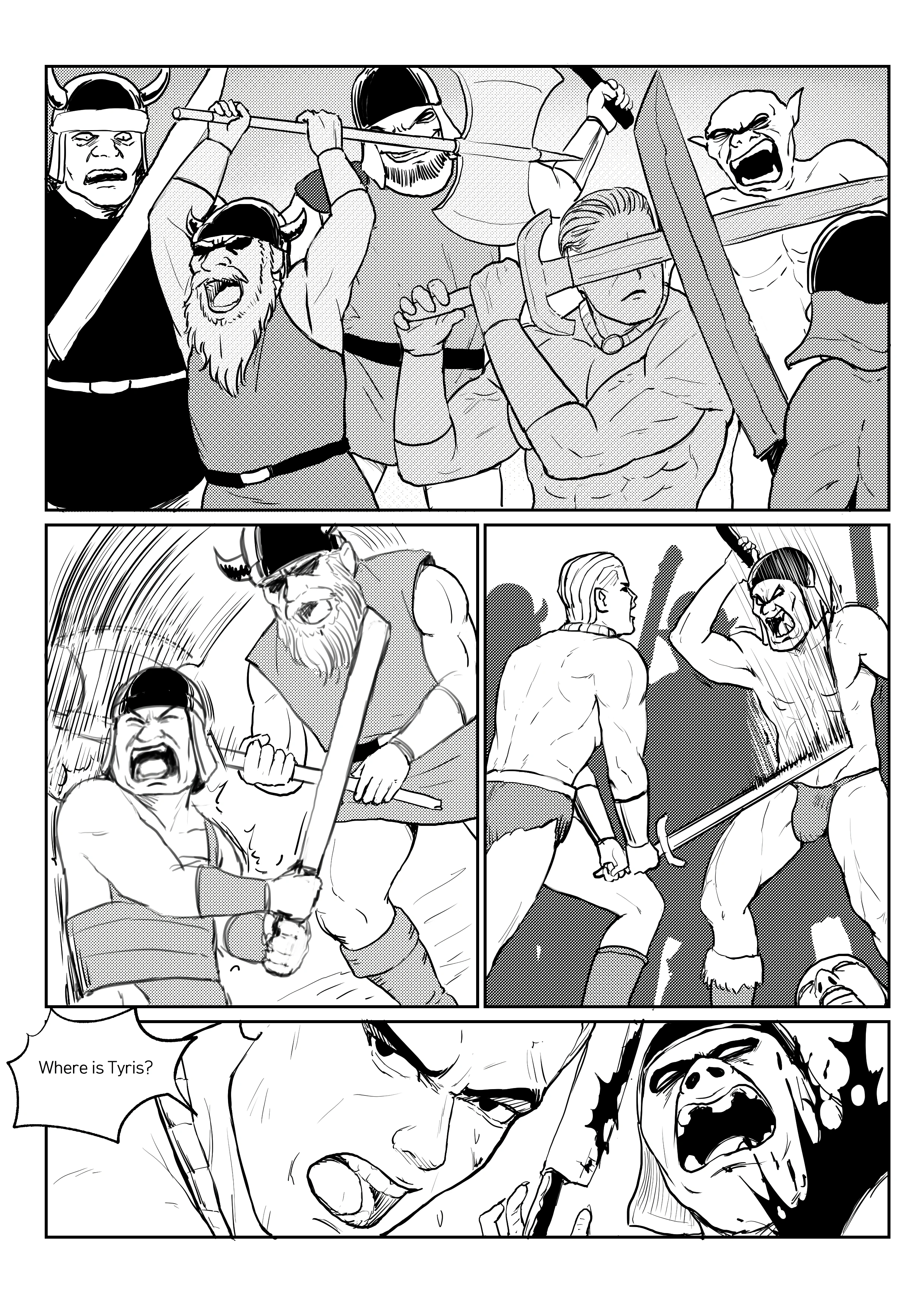 Golden Axe Tyris porn comic picture 9