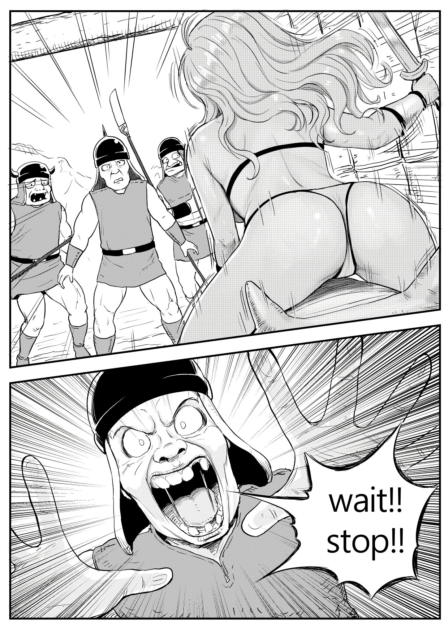 Golden Axe Tyris porn comic picture 91