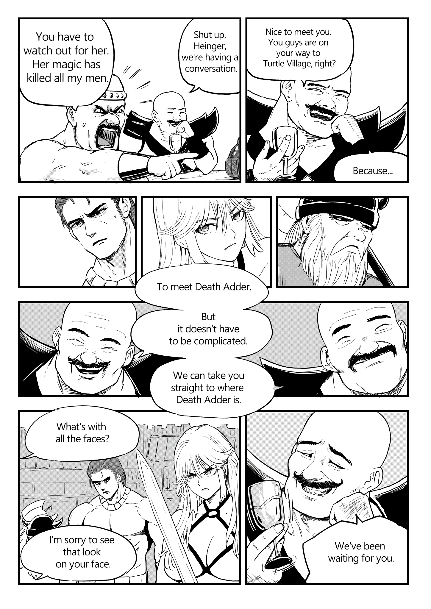 Golden Axe Tyris porn comic picture 96