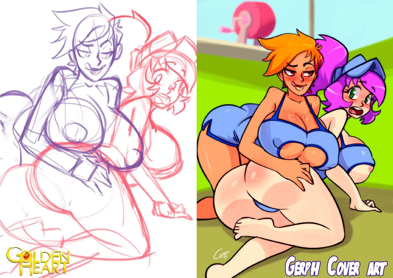Golden Heart porn comic picture 10