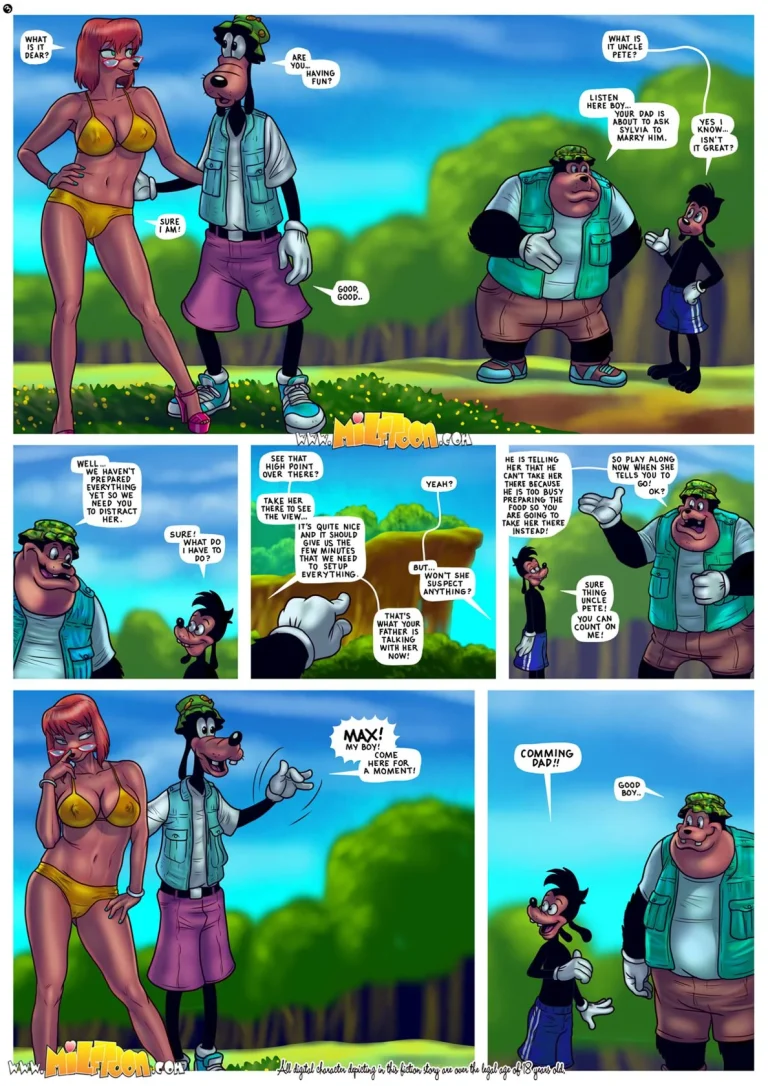 Goofy Vacation porn comic picture 6