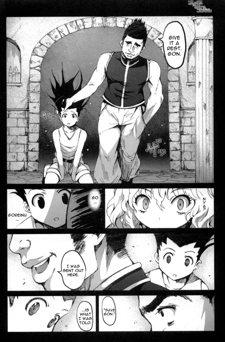 Gorienu x Pitou x Gon-san porn comic picture 3