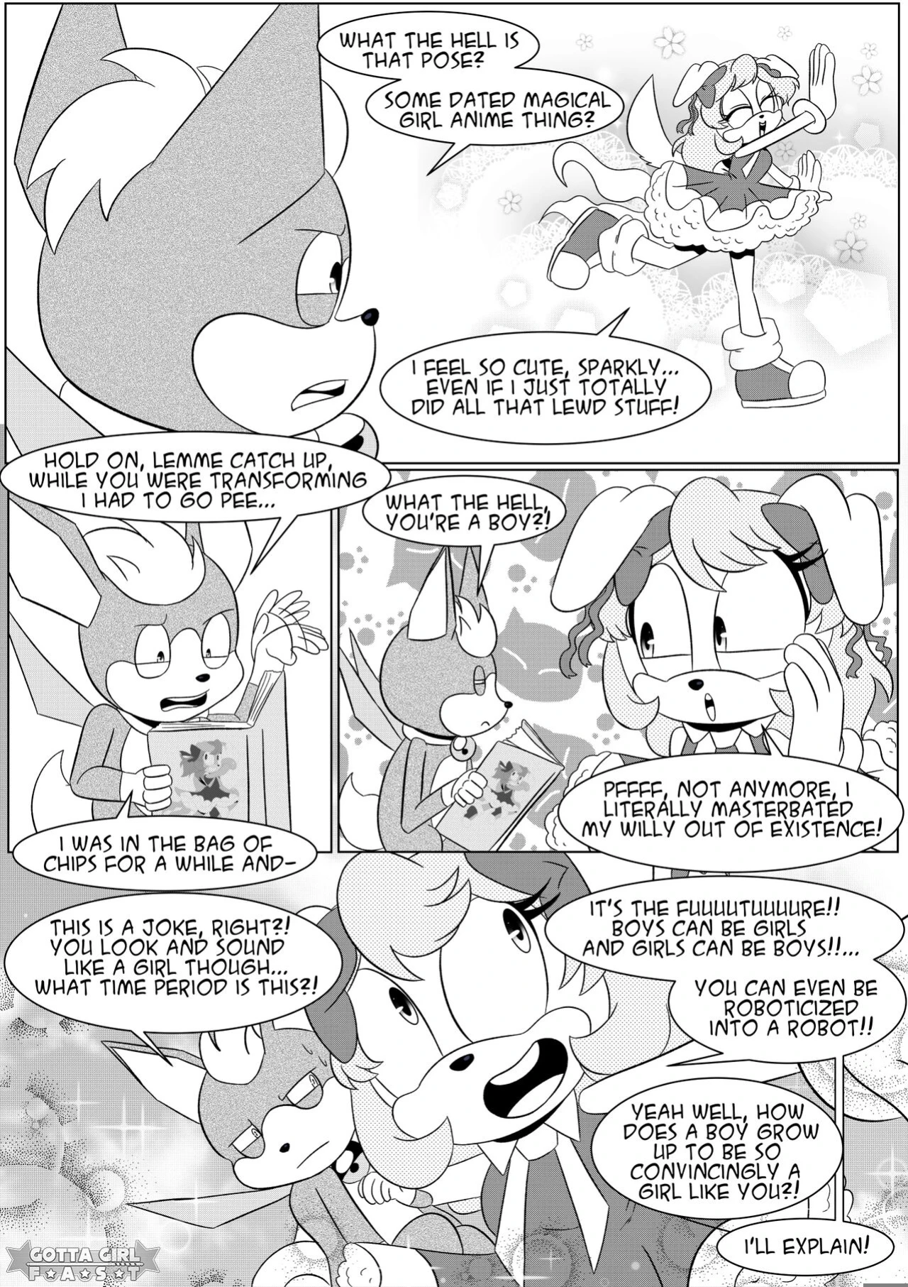 Gotta Girl Fast, Story #2 porn comic picture 11