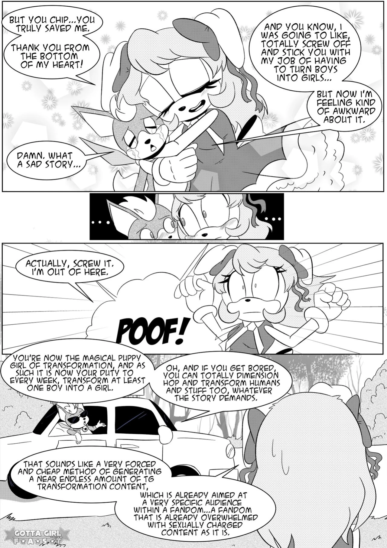 Gotta Girl Fast, Story #2 porn comic picture 13