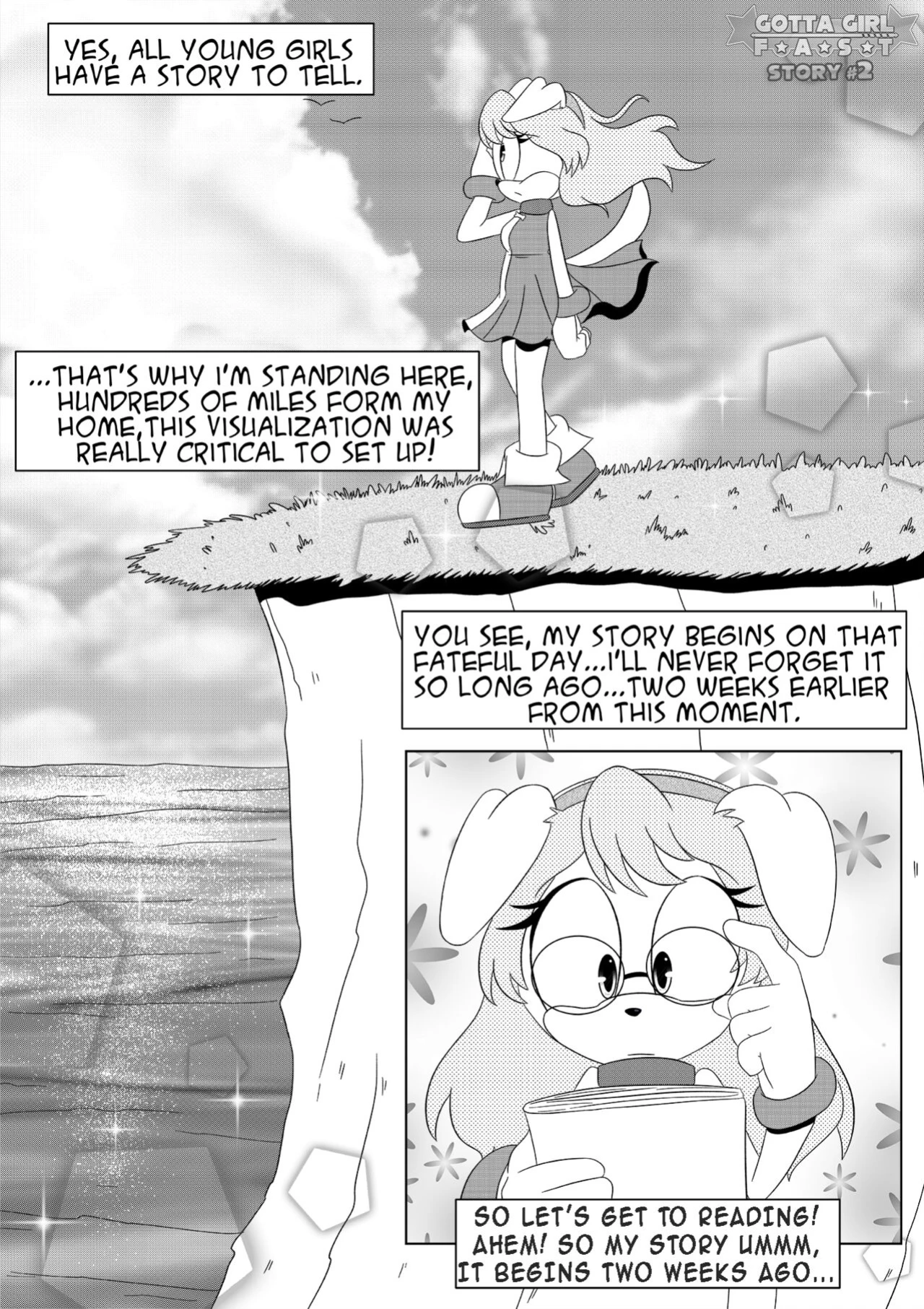 Gotta Girl Fast, Story #2 porn comic picture 2