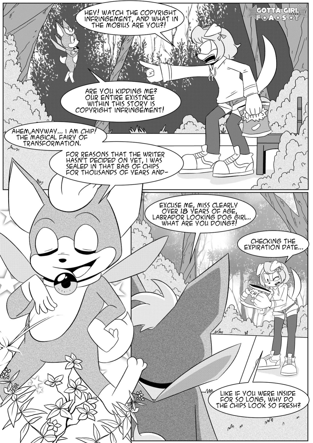 Gotta Girl Fast, Story #2 porn comic picture 4