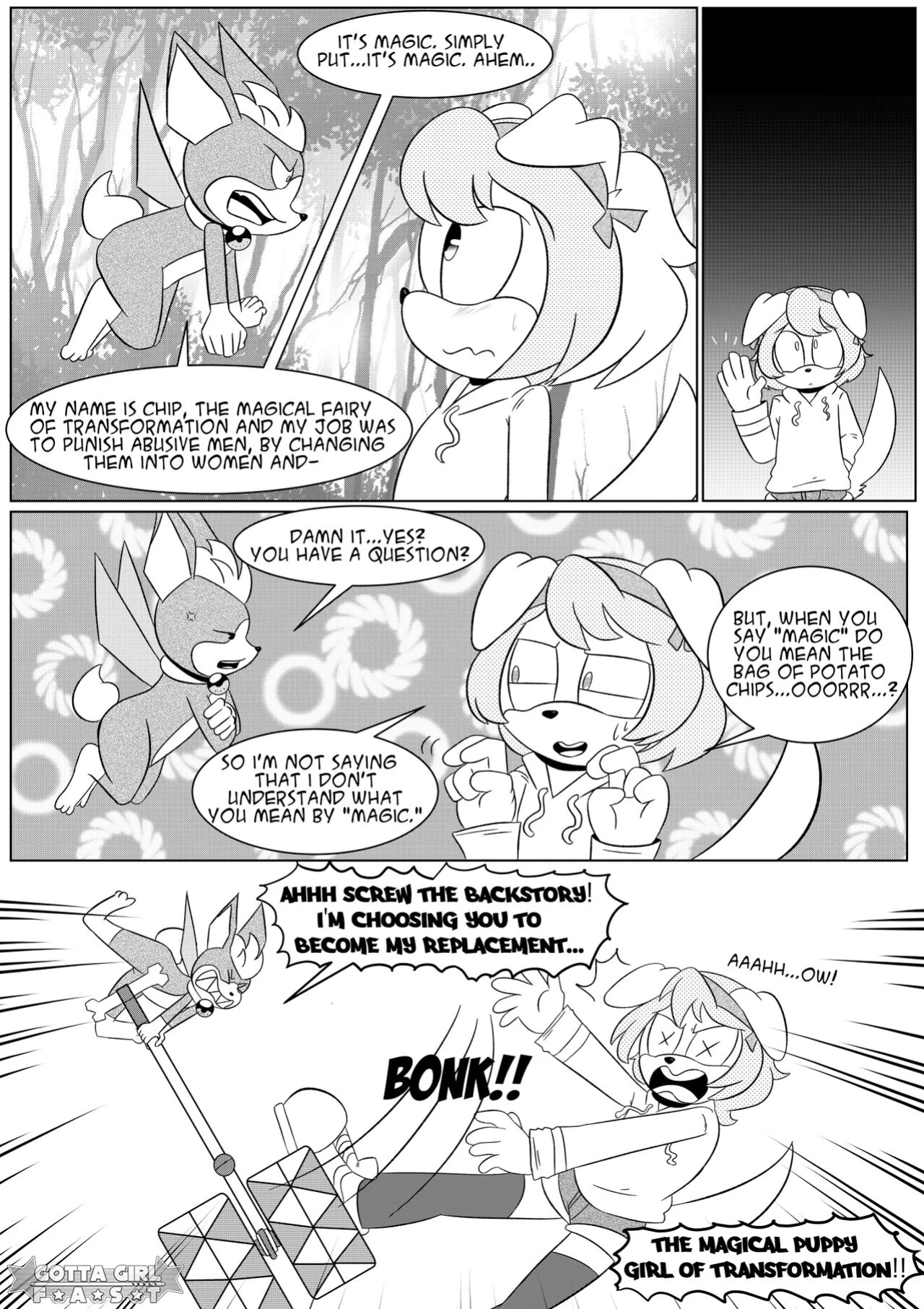 Gotta Girl Fast, Story #2 porn comic picture 5