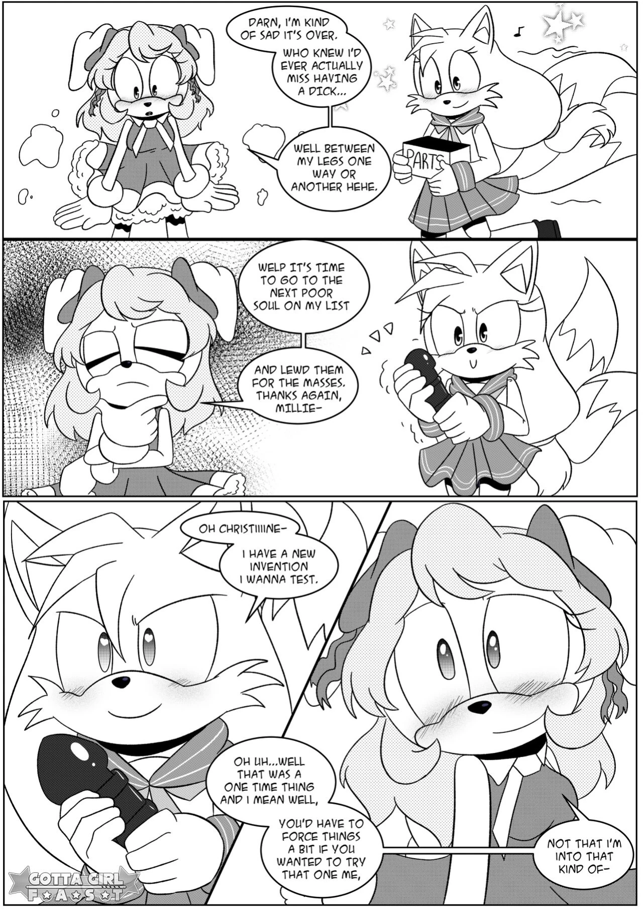 Gotta Girl Fast, Story #3 porn comic picture 12