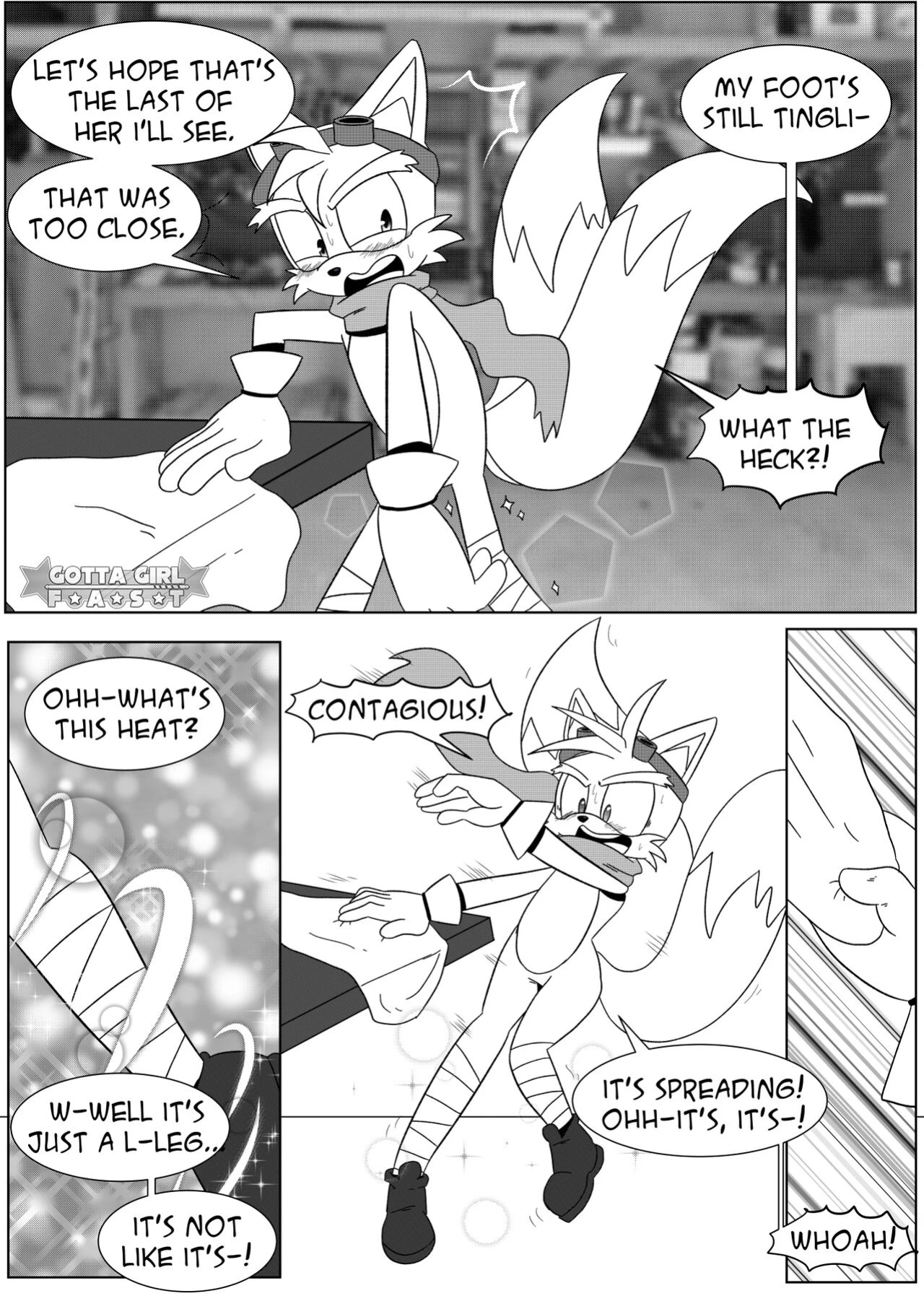 Gotta Girl Fast, Story #3 porn comic picture 3