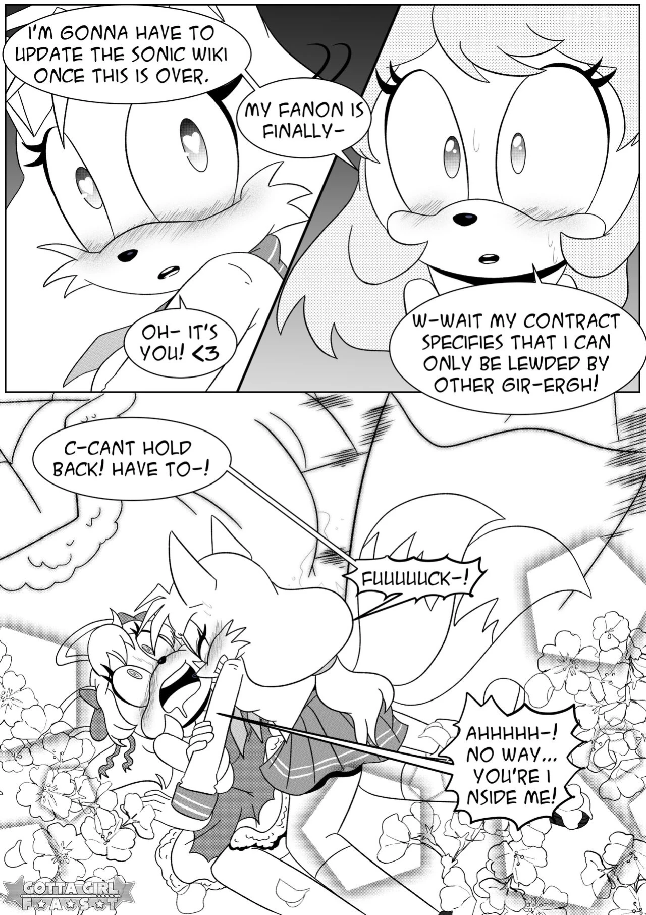 Gotta Girl Fast, Story #3 porn comic picture 8