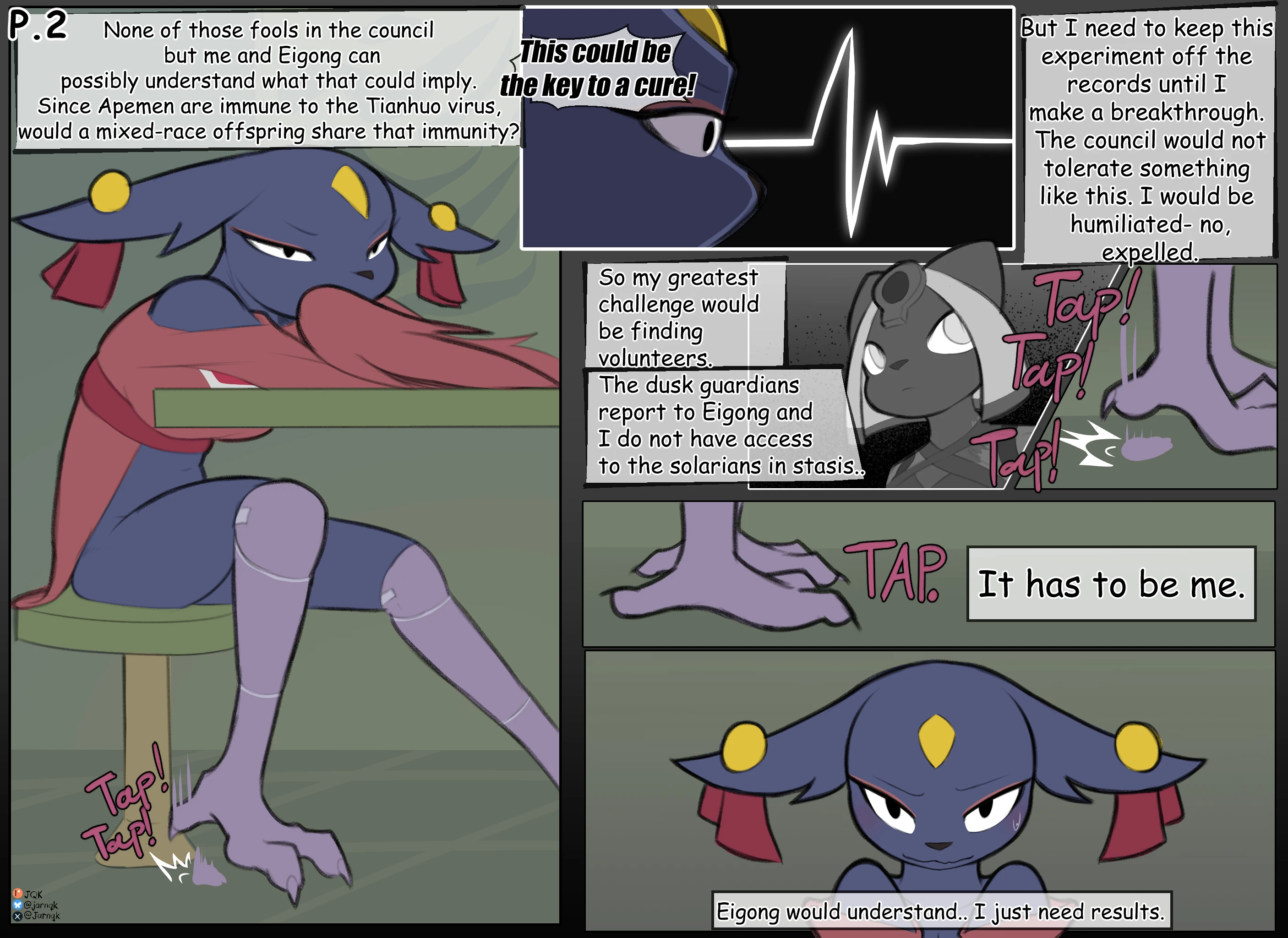 Goumang's experiment porn comic picture 2