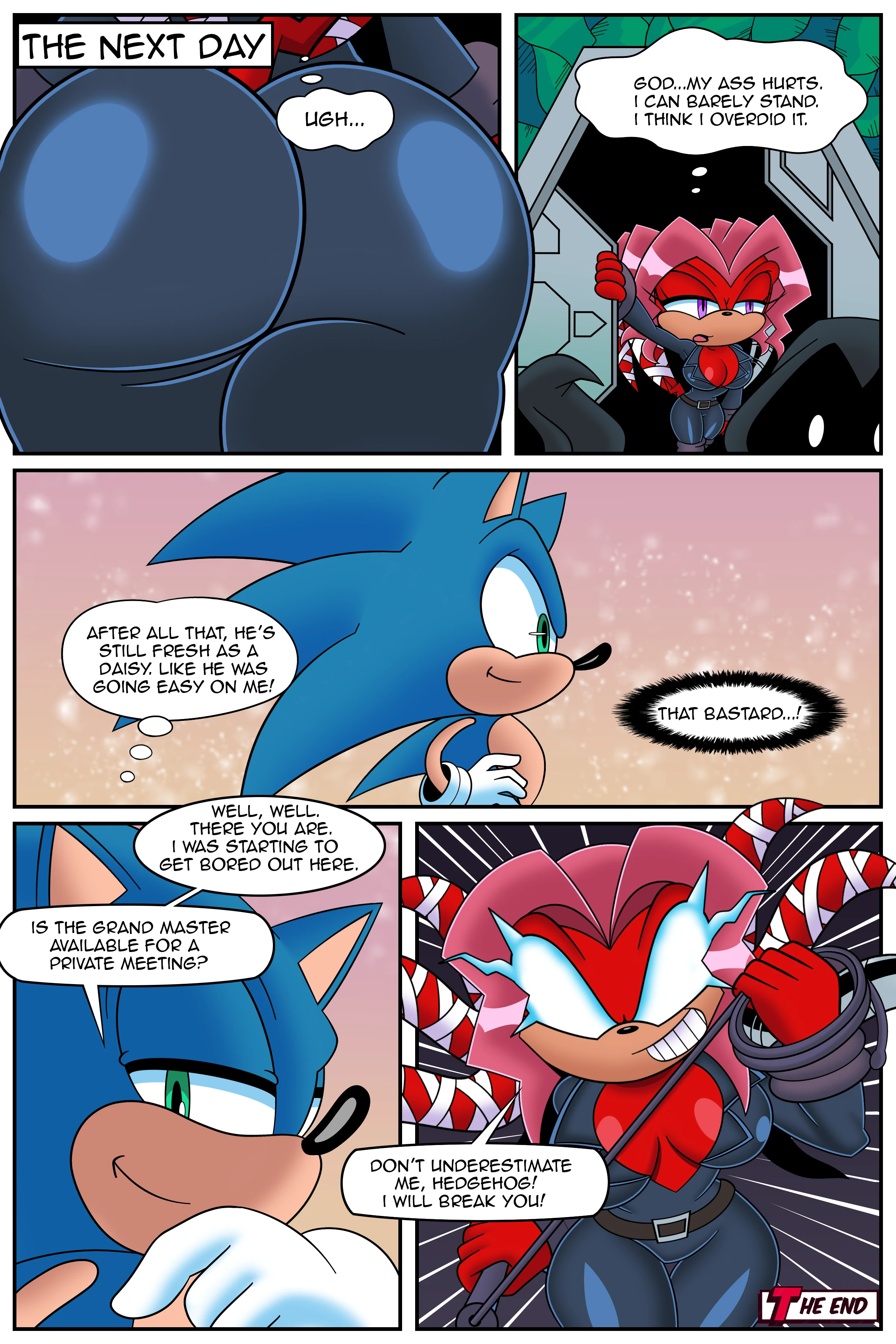 Grandmaster With Benefits porn comic picture 18
