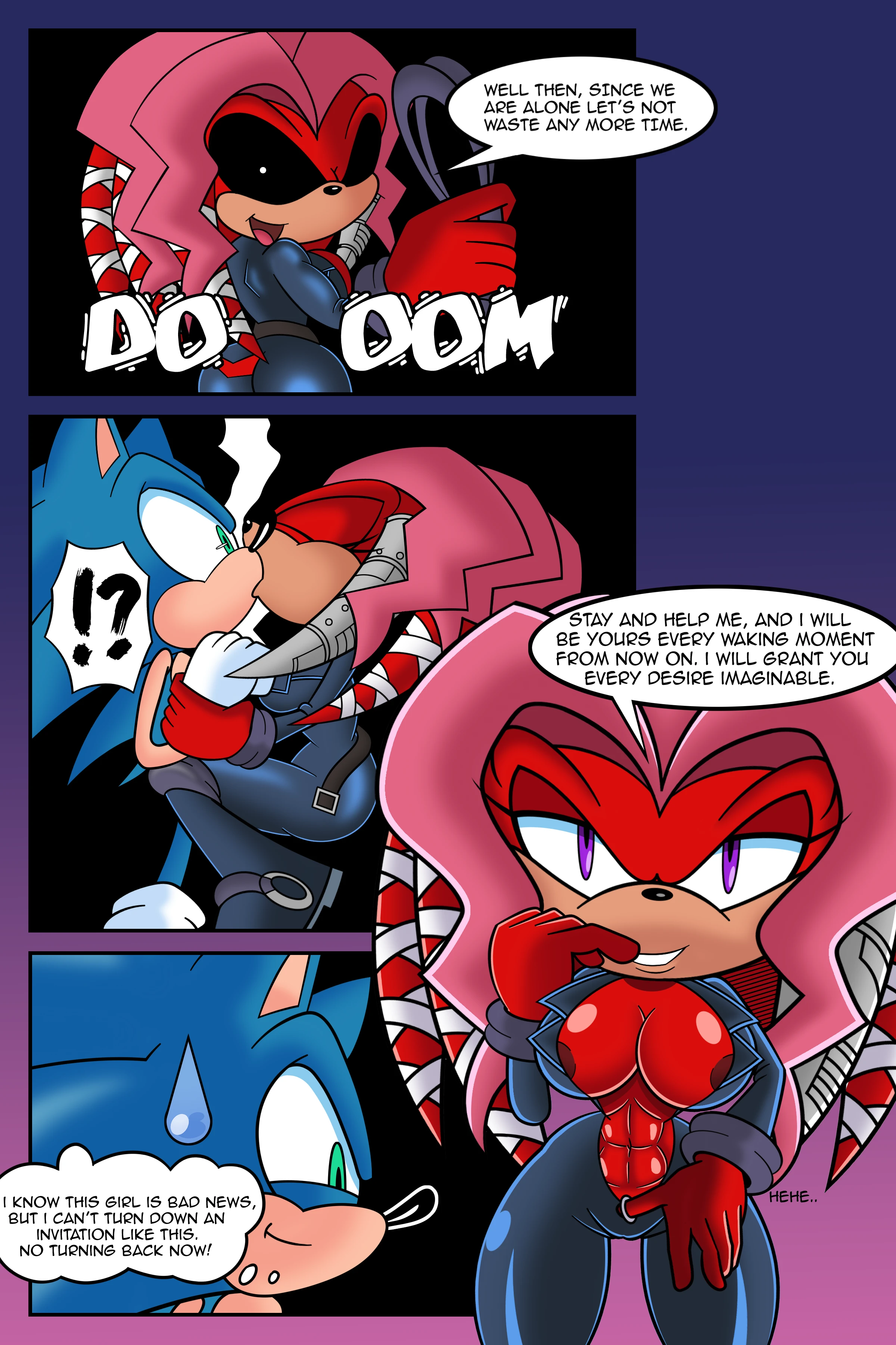 Grandmaster With Benefits porn comic picture 7