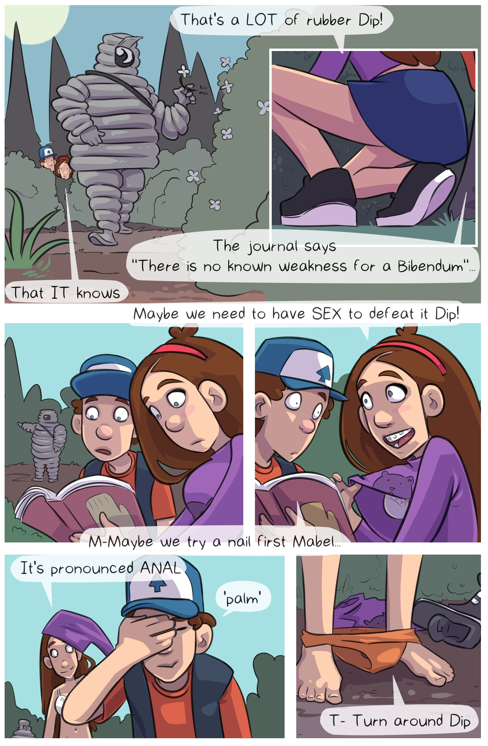 Gravity Falls Porn Parody 1 porn comic picture 22