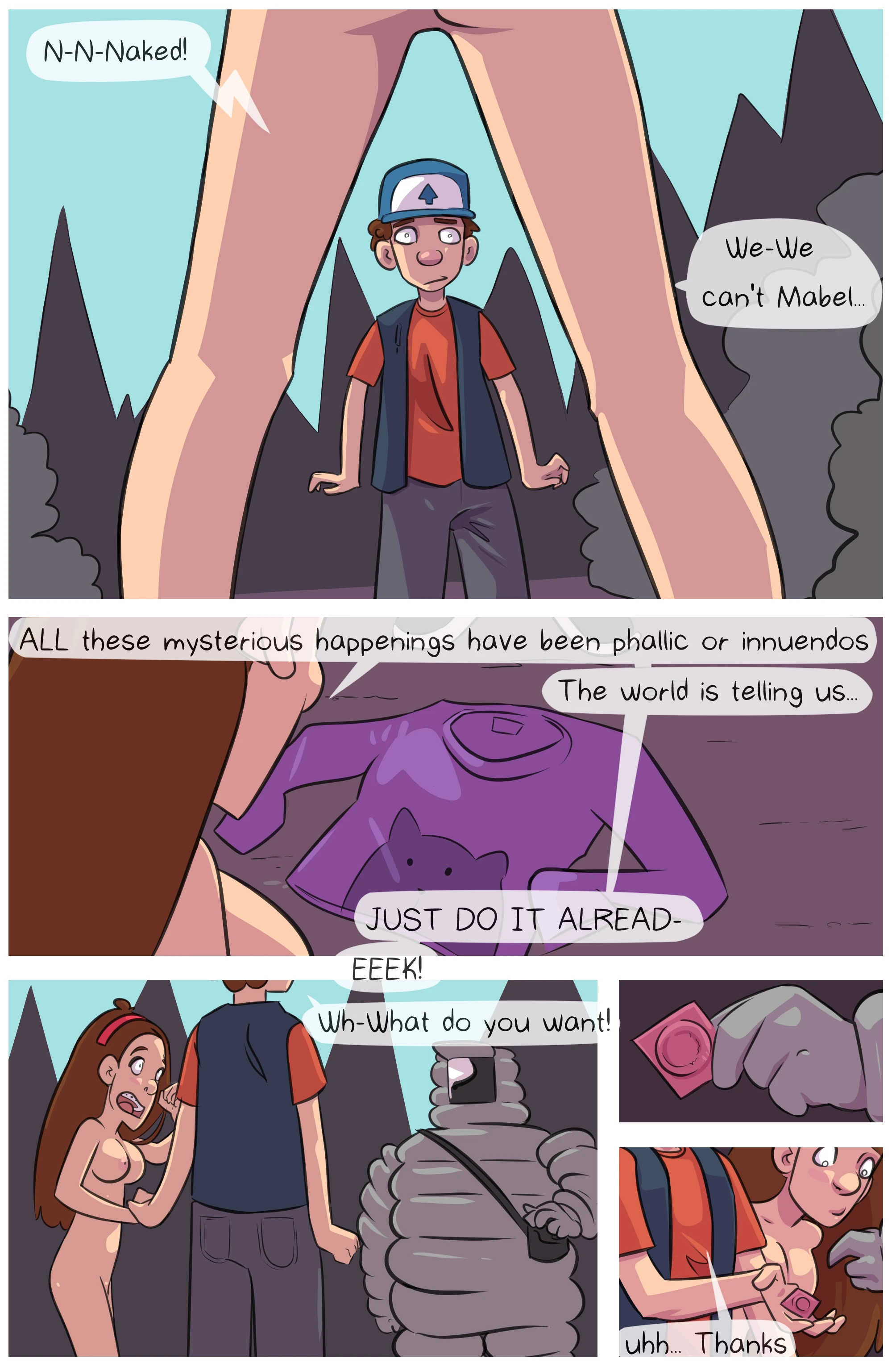 Gravity Falls Porn Parody 1 porn comic picture 23
