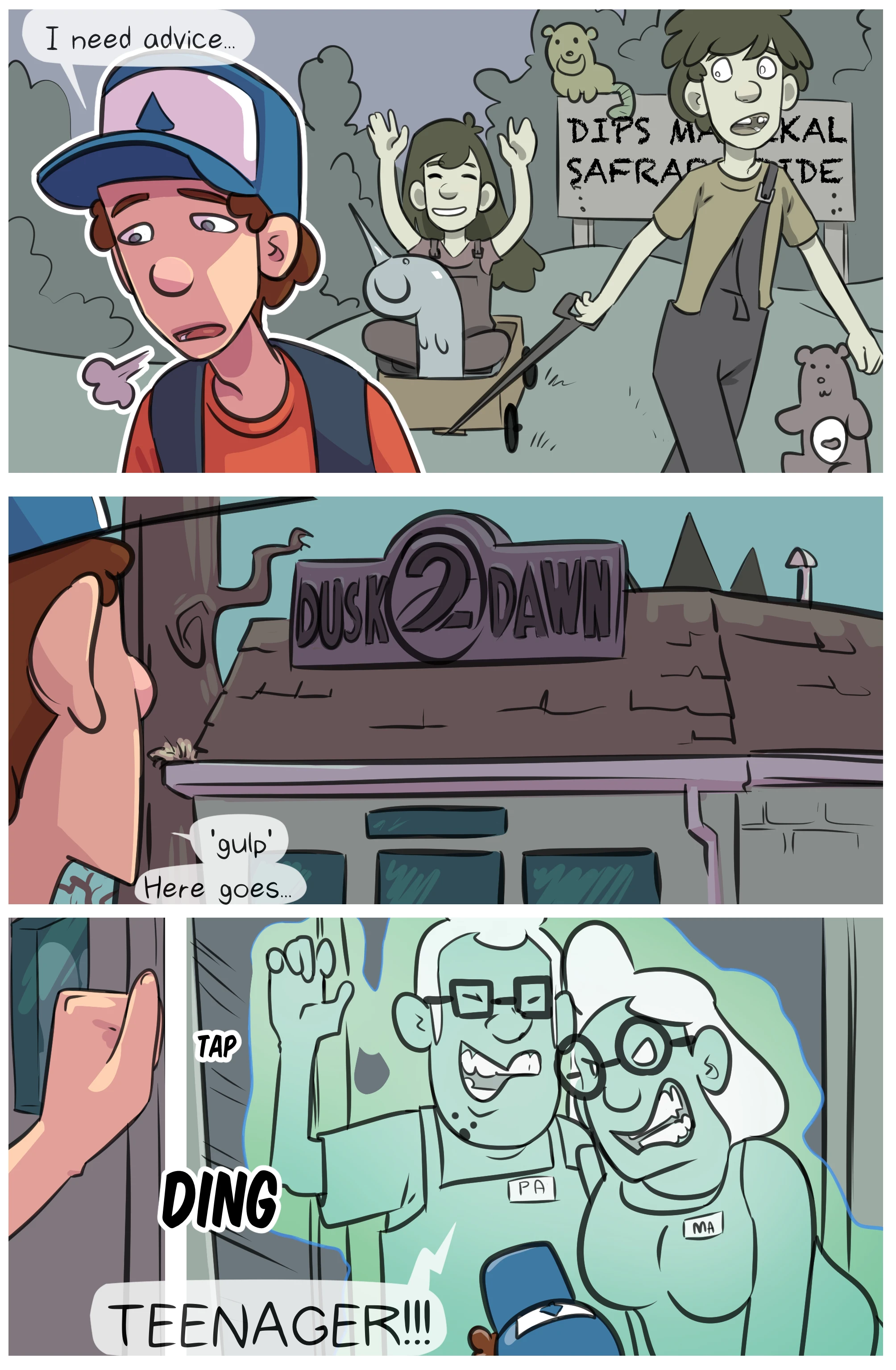 Gravity Falls Porn Parody 1 porn comic picture 25