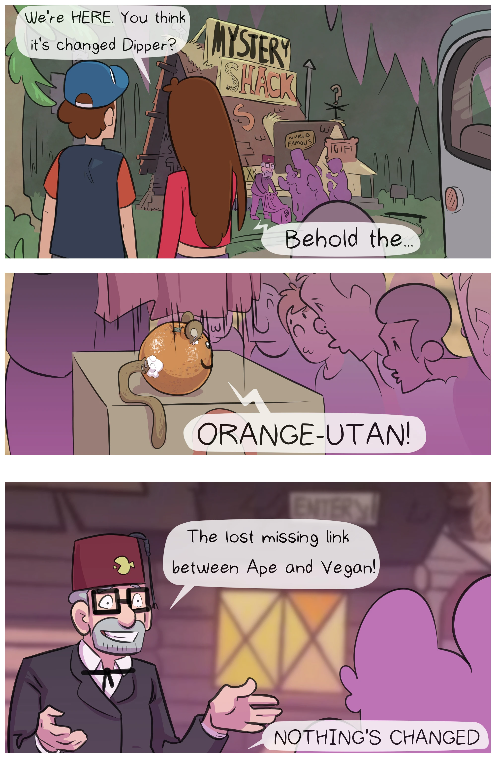 Gravity Falls Porn Parody 1 porn comic picture 3