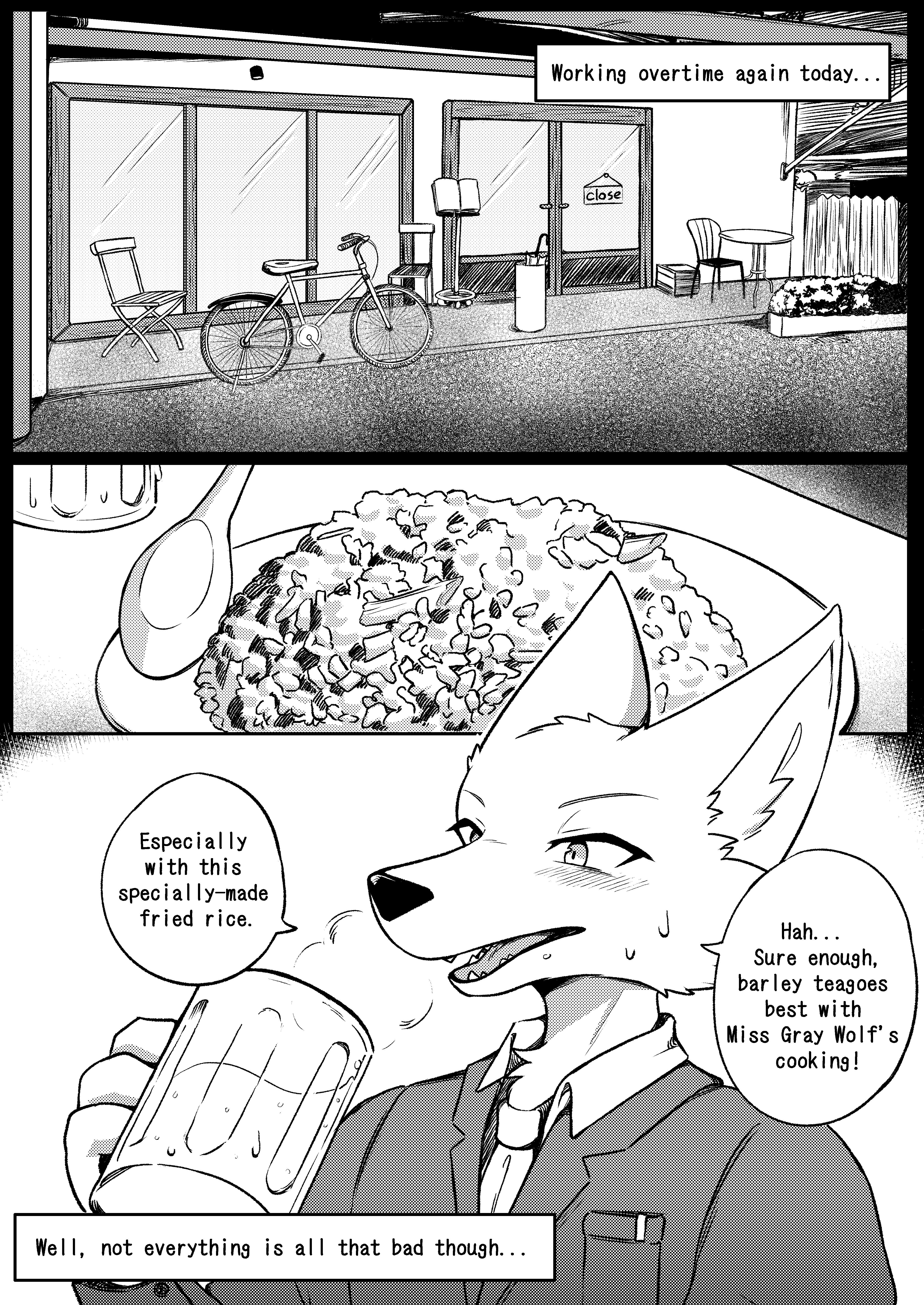 Gray Wolf Restaurant: Special Menu porn comic picture 2