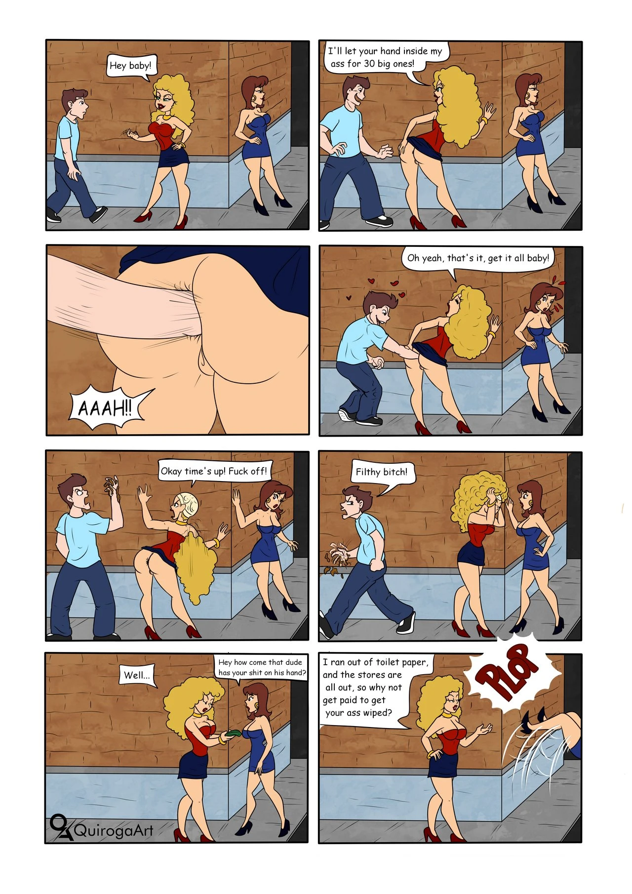 Grin and Bare It porn comic picture 13