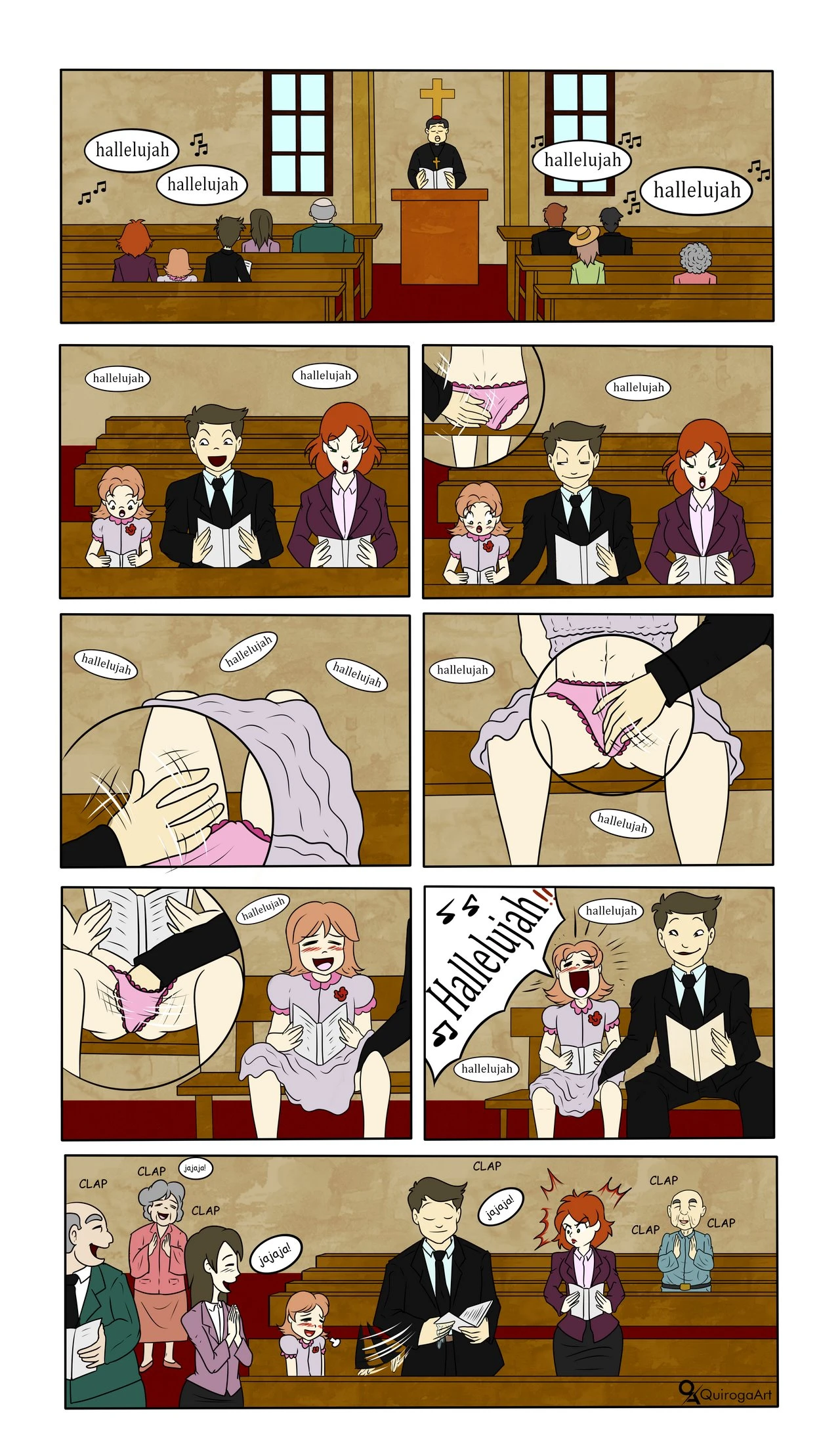 Grin and Bare It porn comic picture 14