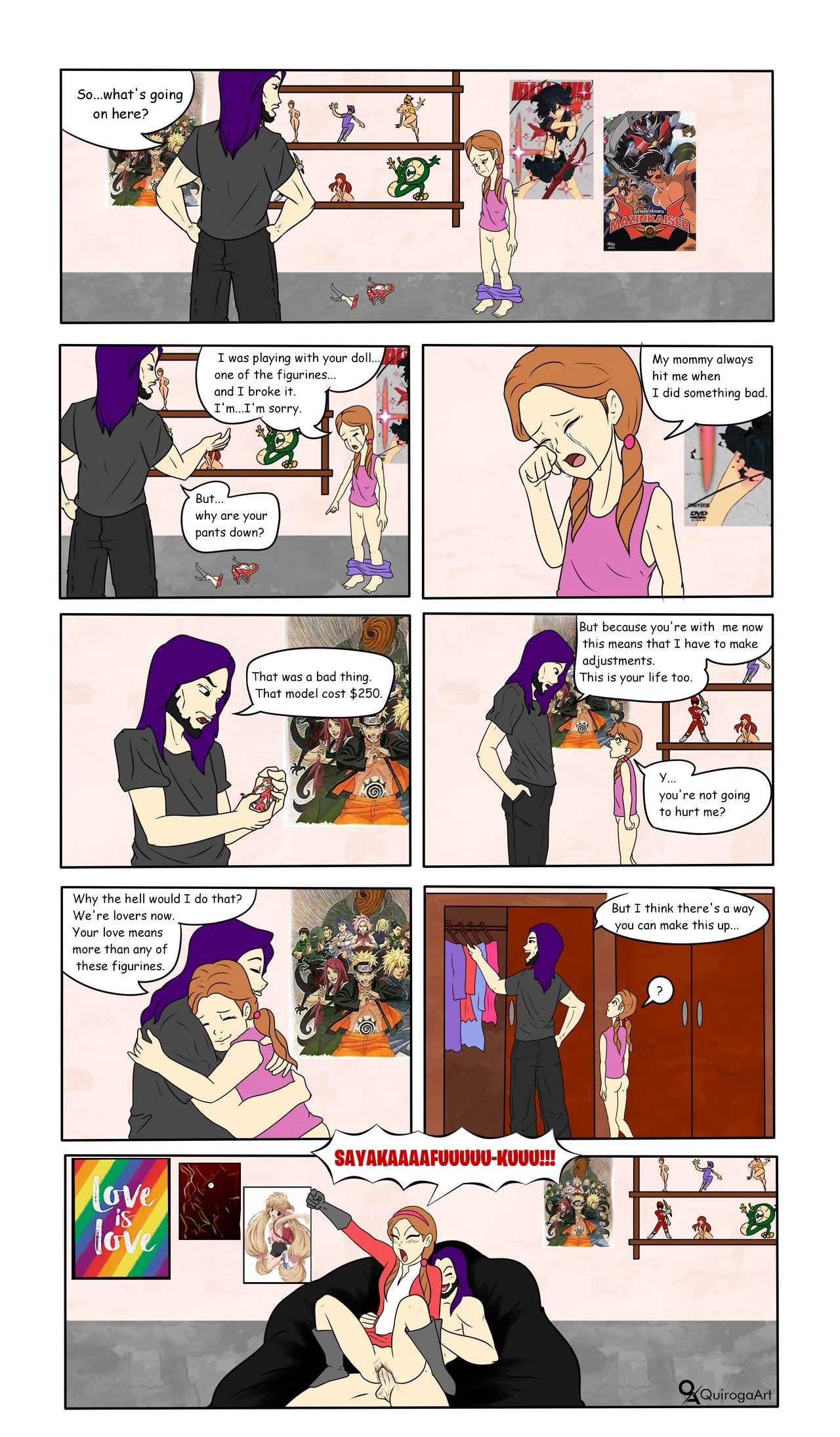 Grin and Bare It porn comic picture 17