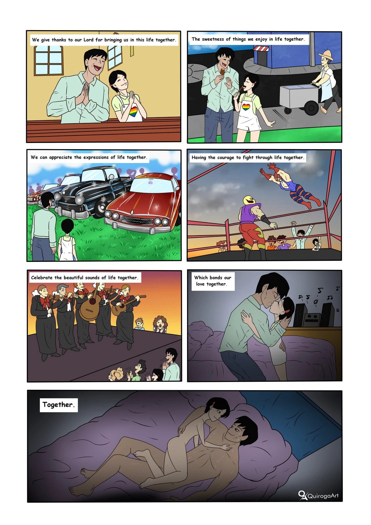 Grin and Bare It porn comic picture 19