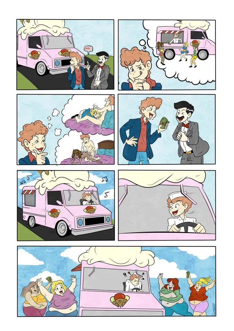 Grin and Bare It porn comic picture 2