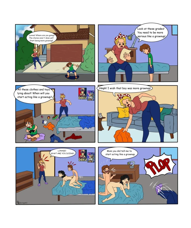 Grin and Bare It porn comic picture 26