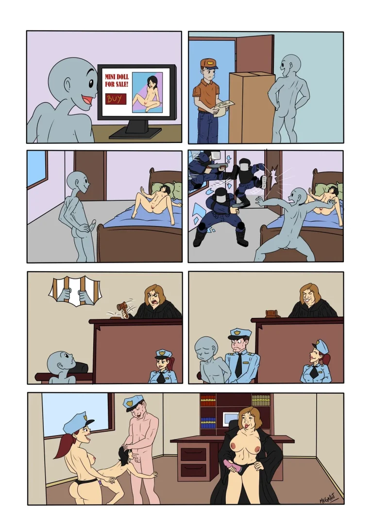 Grin and Bare It porn comic picture 28