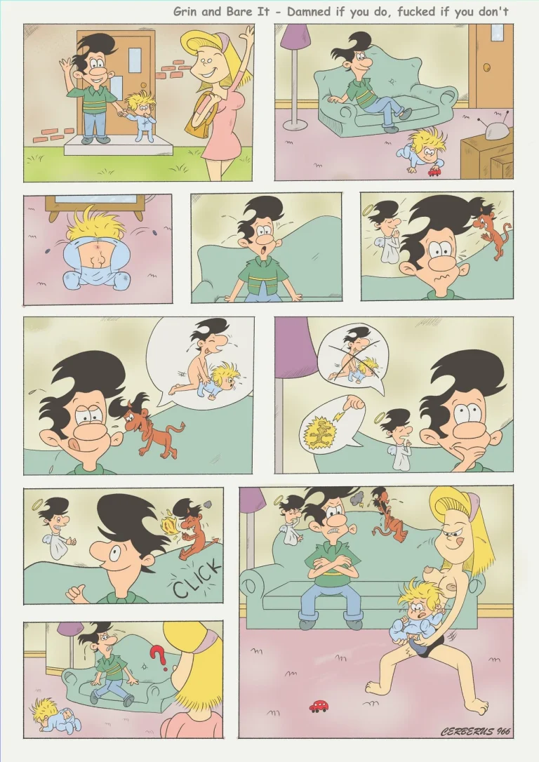 Grin and Bare It porn comic picture 29