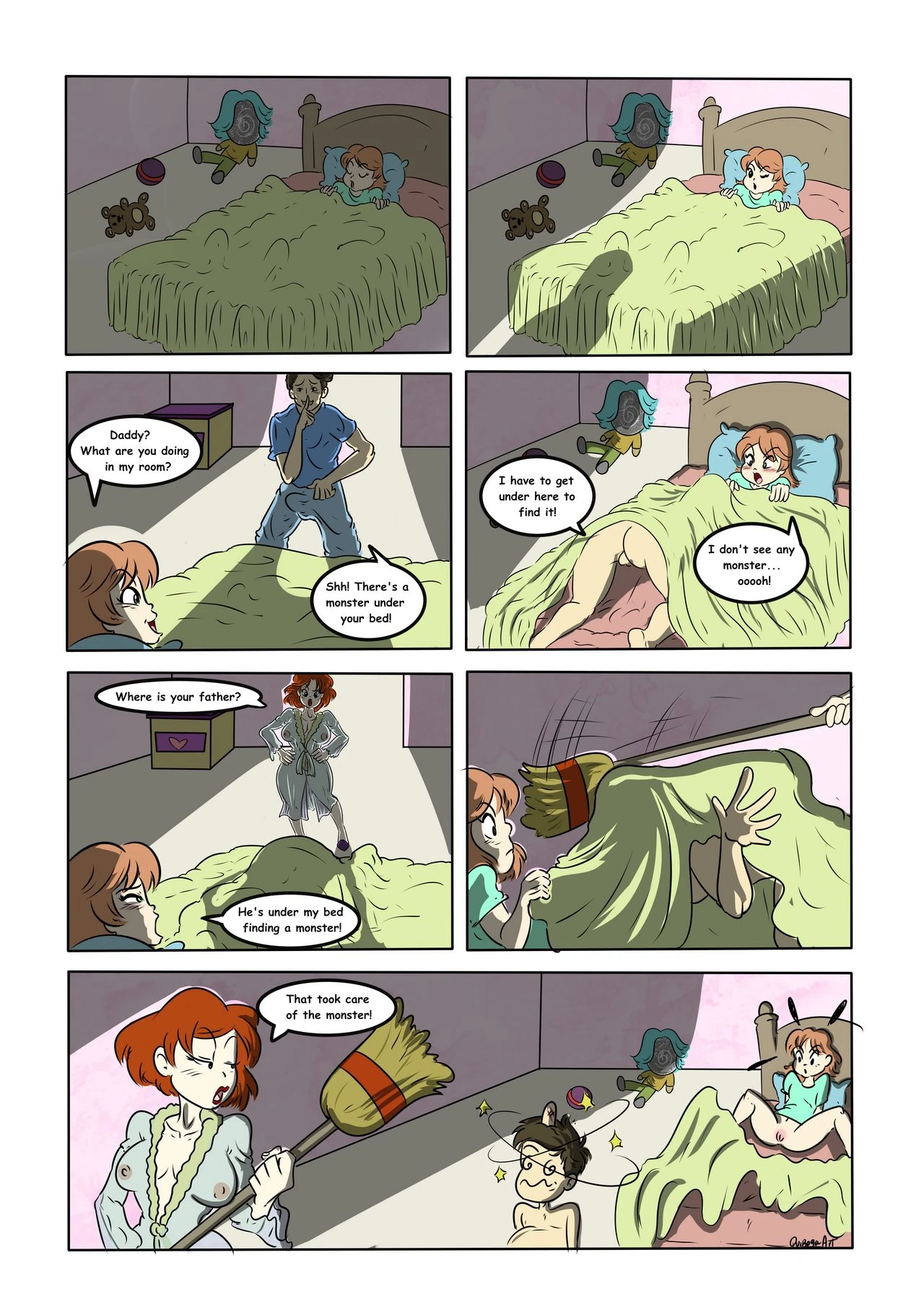 Grin and Bare It porn comic picture 4