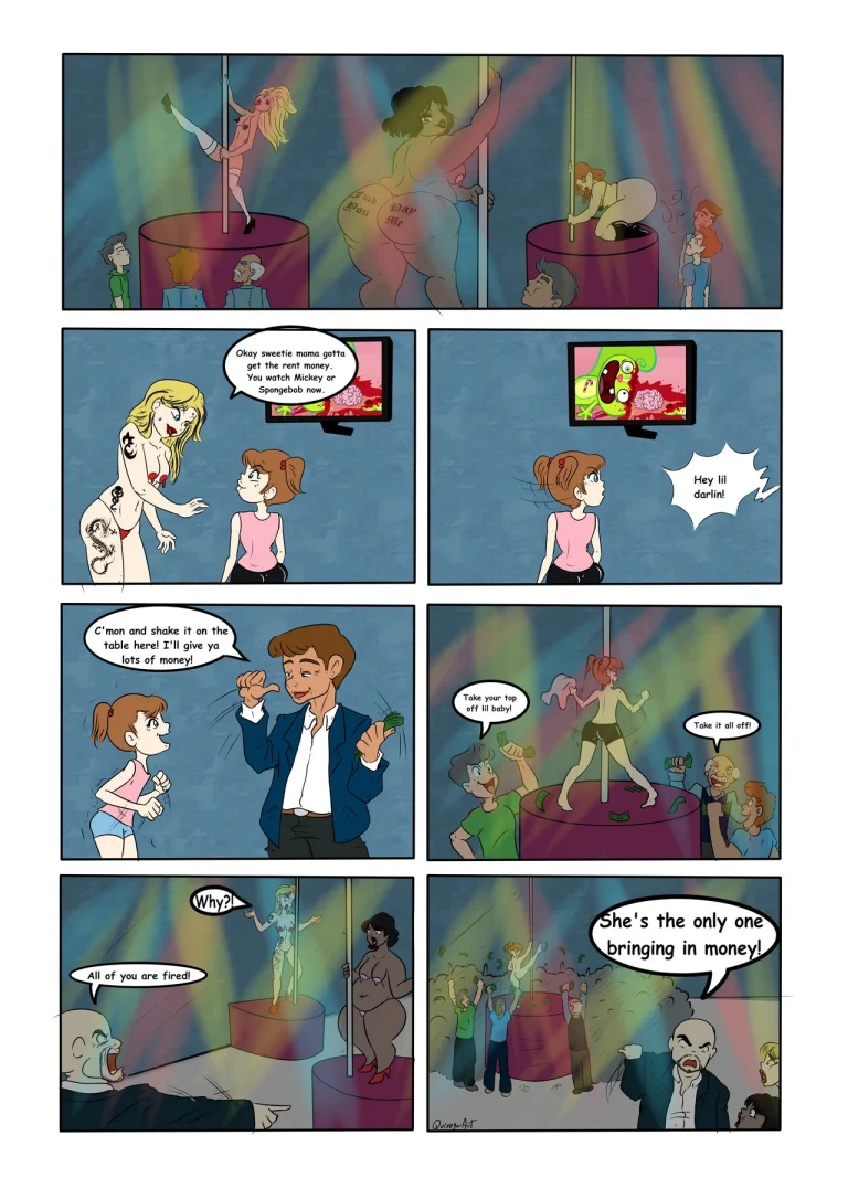 Grin and Bare It porn comic picture 5