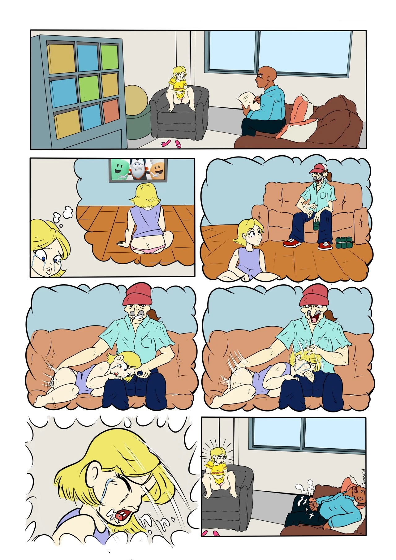 Grin and Bare It porn comic picture 6