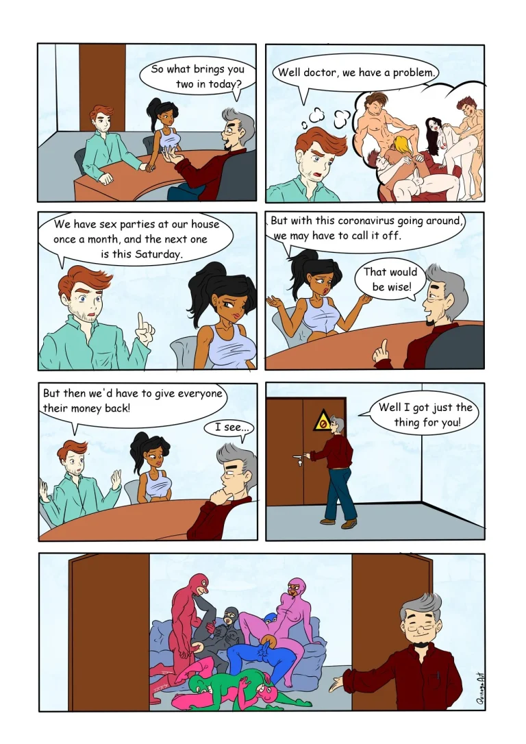 Grin and Bare It porn comic picture 7