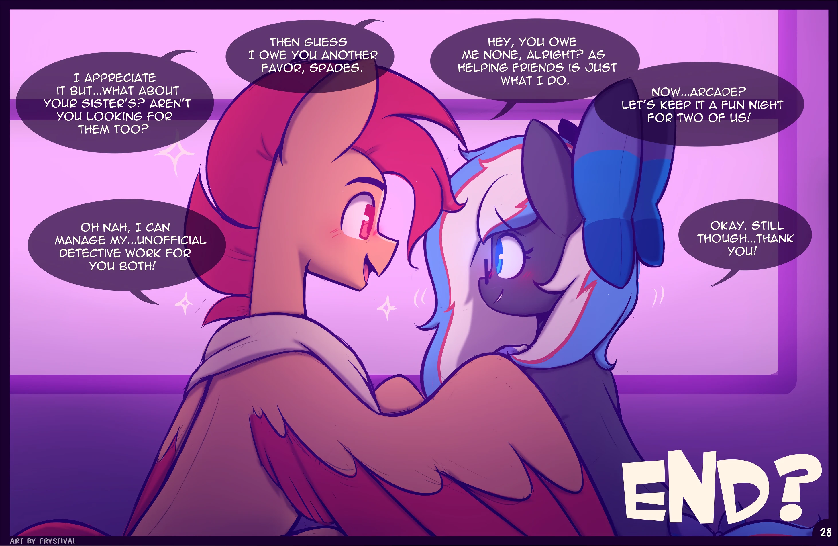 Guess It's Just Us porn comic picture 28