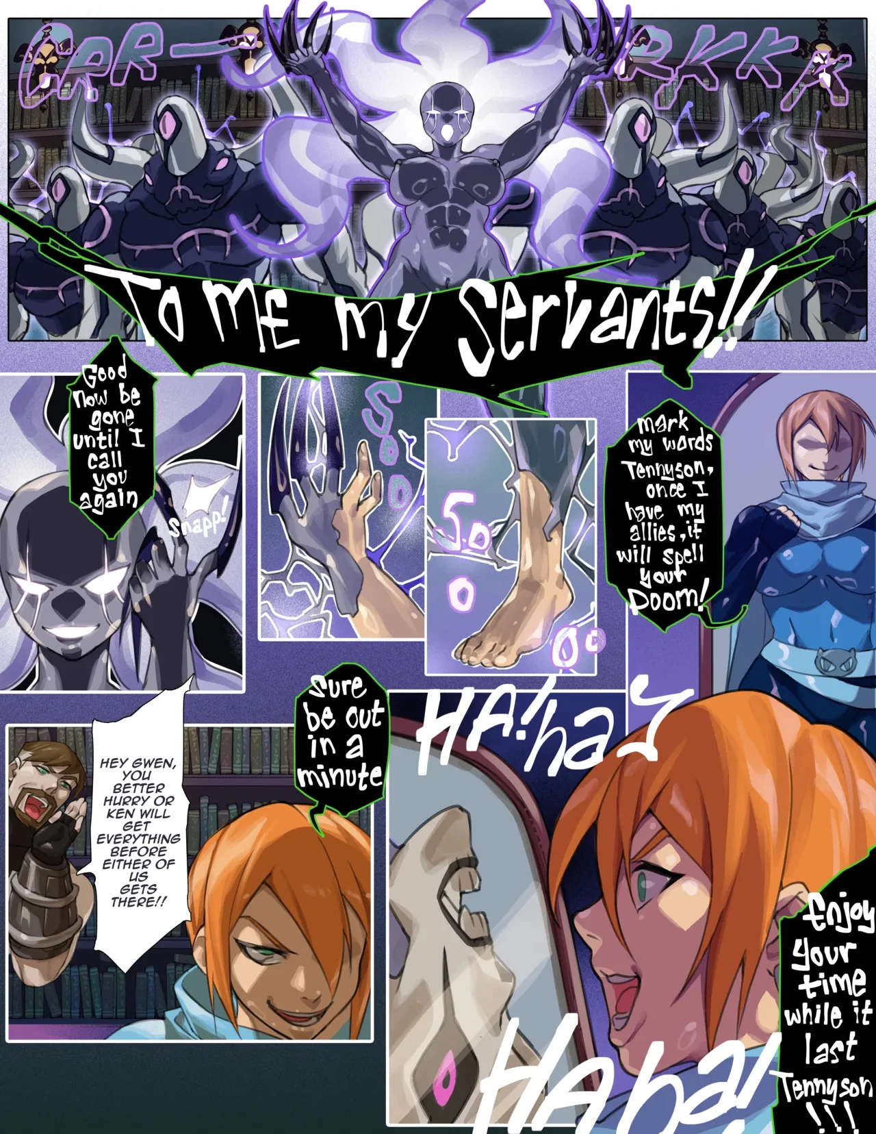 Gwen Freaked porn comic picture 13