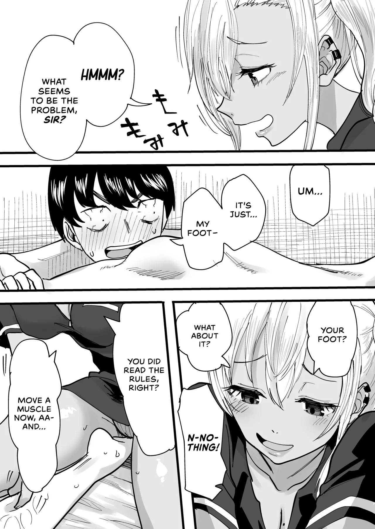 Happy Endings with a Tanned Gyaru Massage Therapist porn comic picture 11