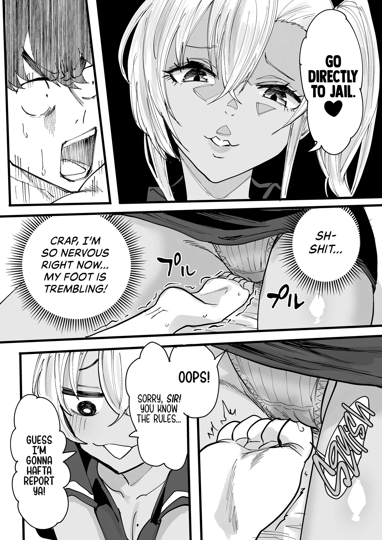 Happy Endings with a Tanned Gyaru Massage Therapist porn comic picture 12