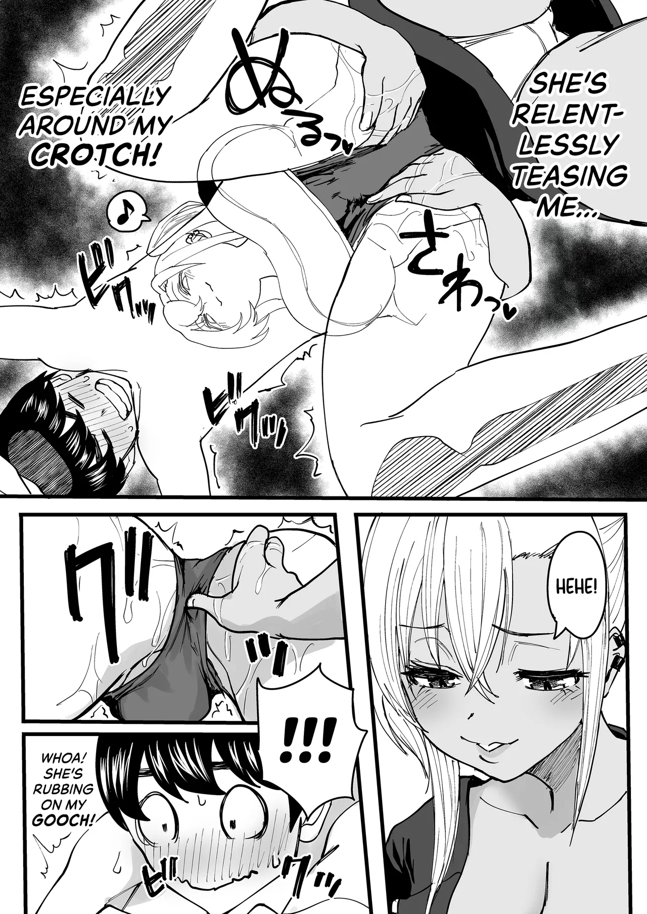 Happy Endings with a Tanned Gyaru Massage Therapist porn comic picture 18