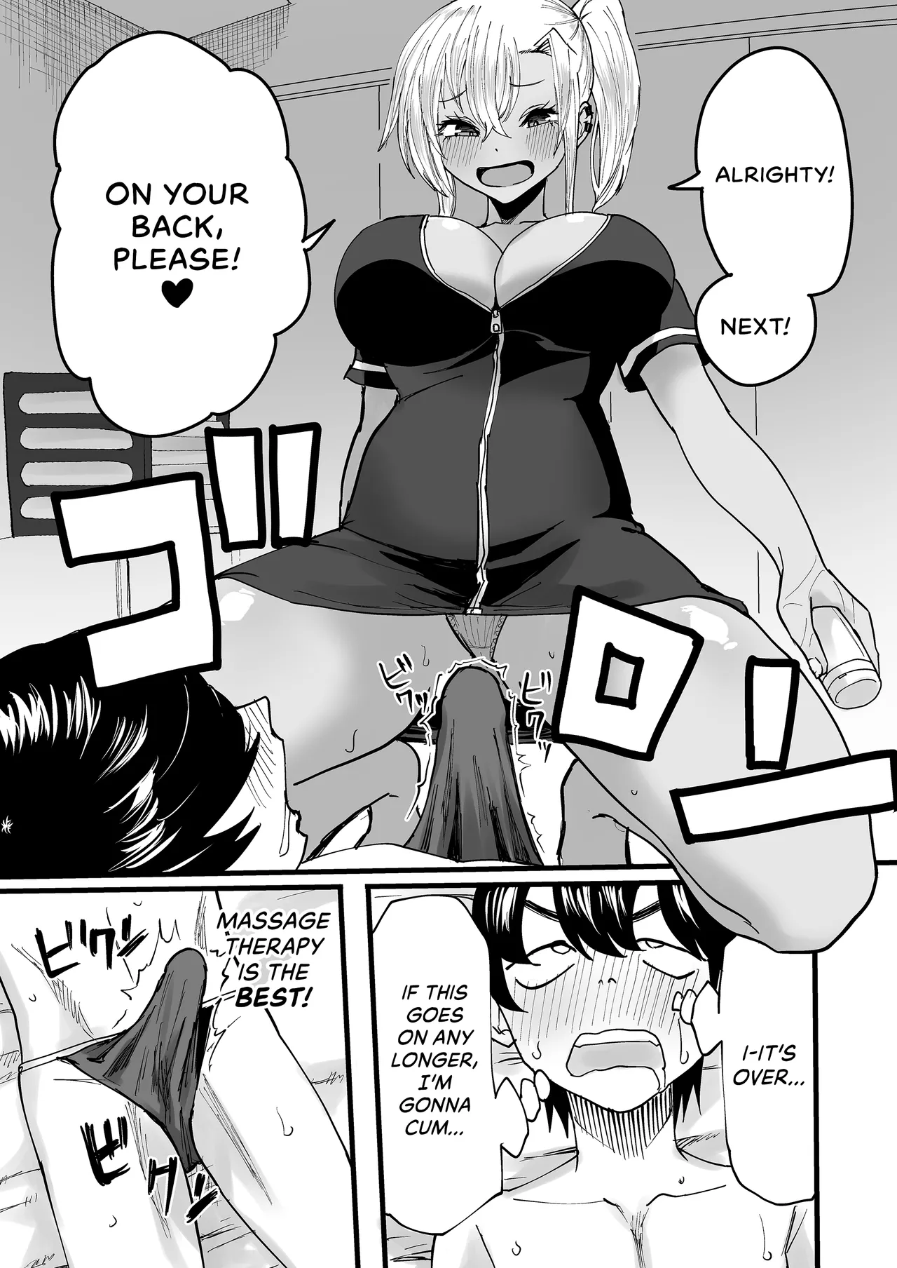 Happy Endings with a Tanned Gyaru Massage Therapist porn comic picture 20