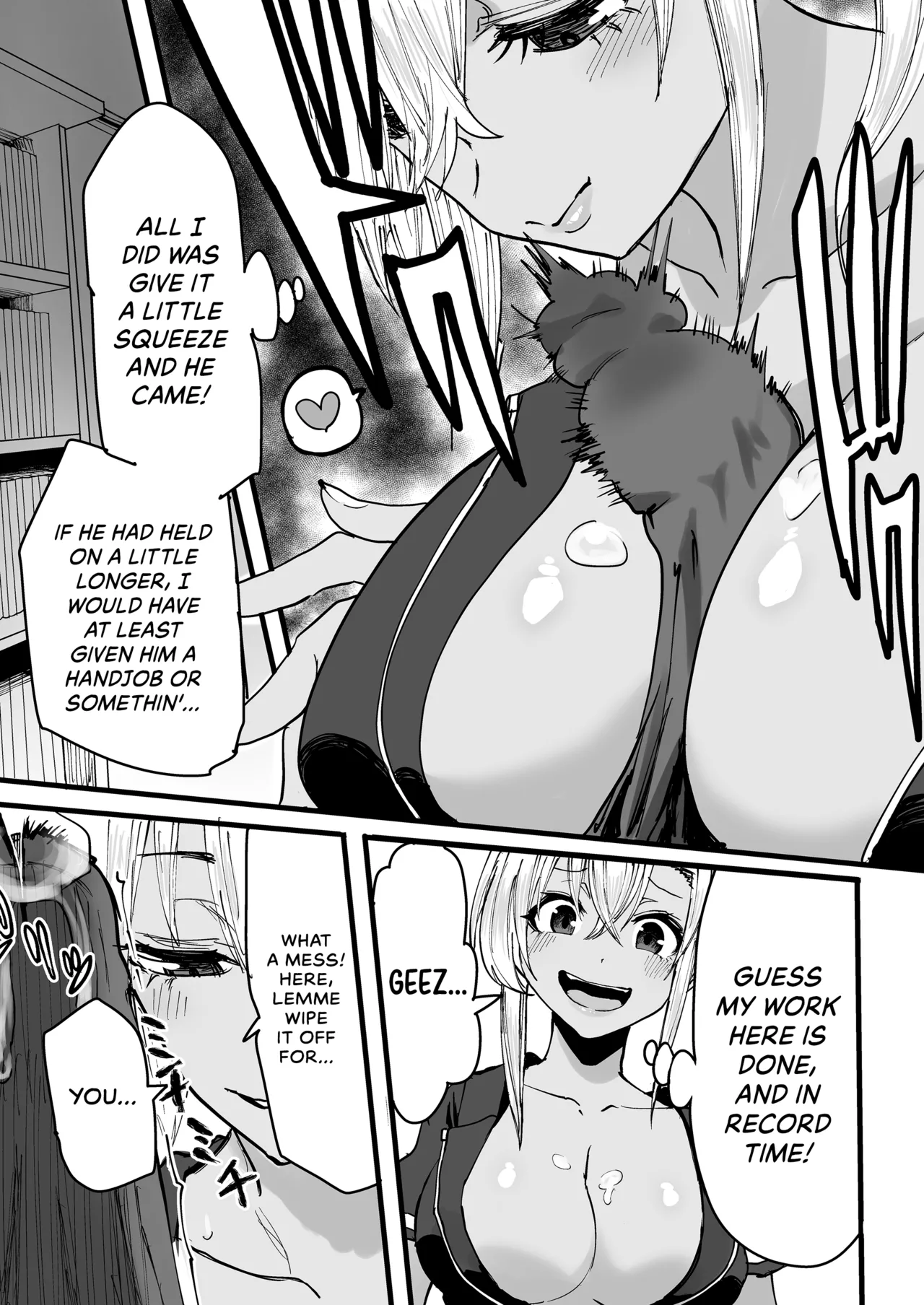 Happy Endings with a Tanned Gyaru Massage Therapist porn comic picture 22