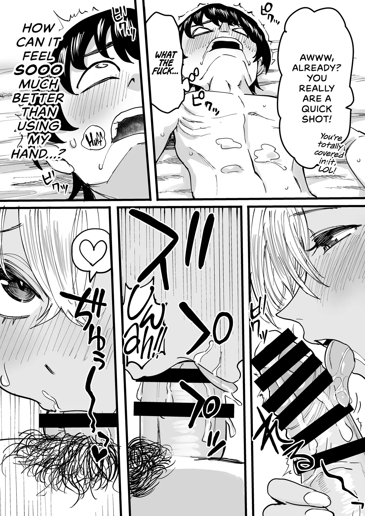 Happy Endings with a Tanned Gyaru Massage Therapist porn comic picture 28