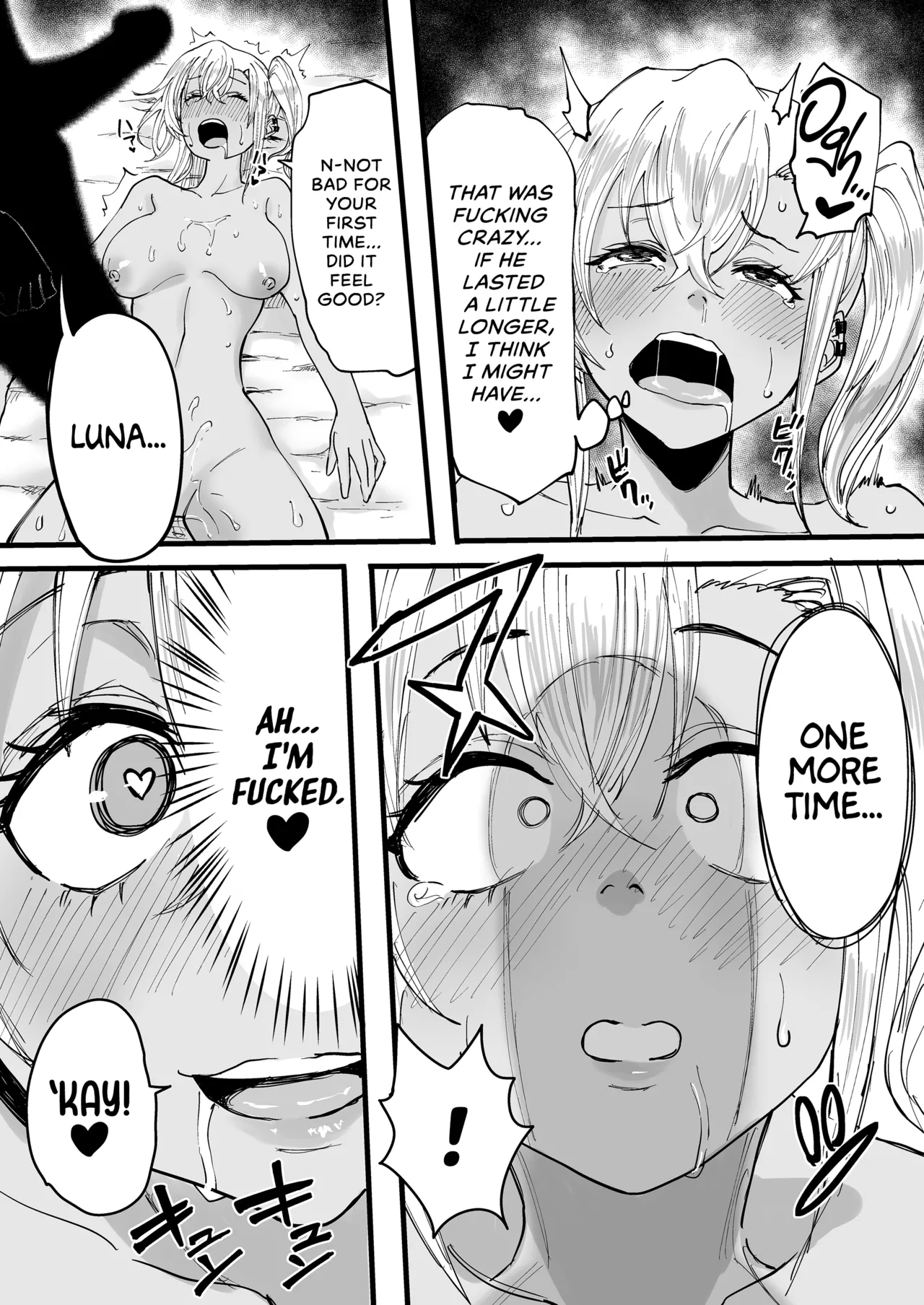 Happy Endings with a Tanned Gyaru Massage Therapist porn comic picture 35