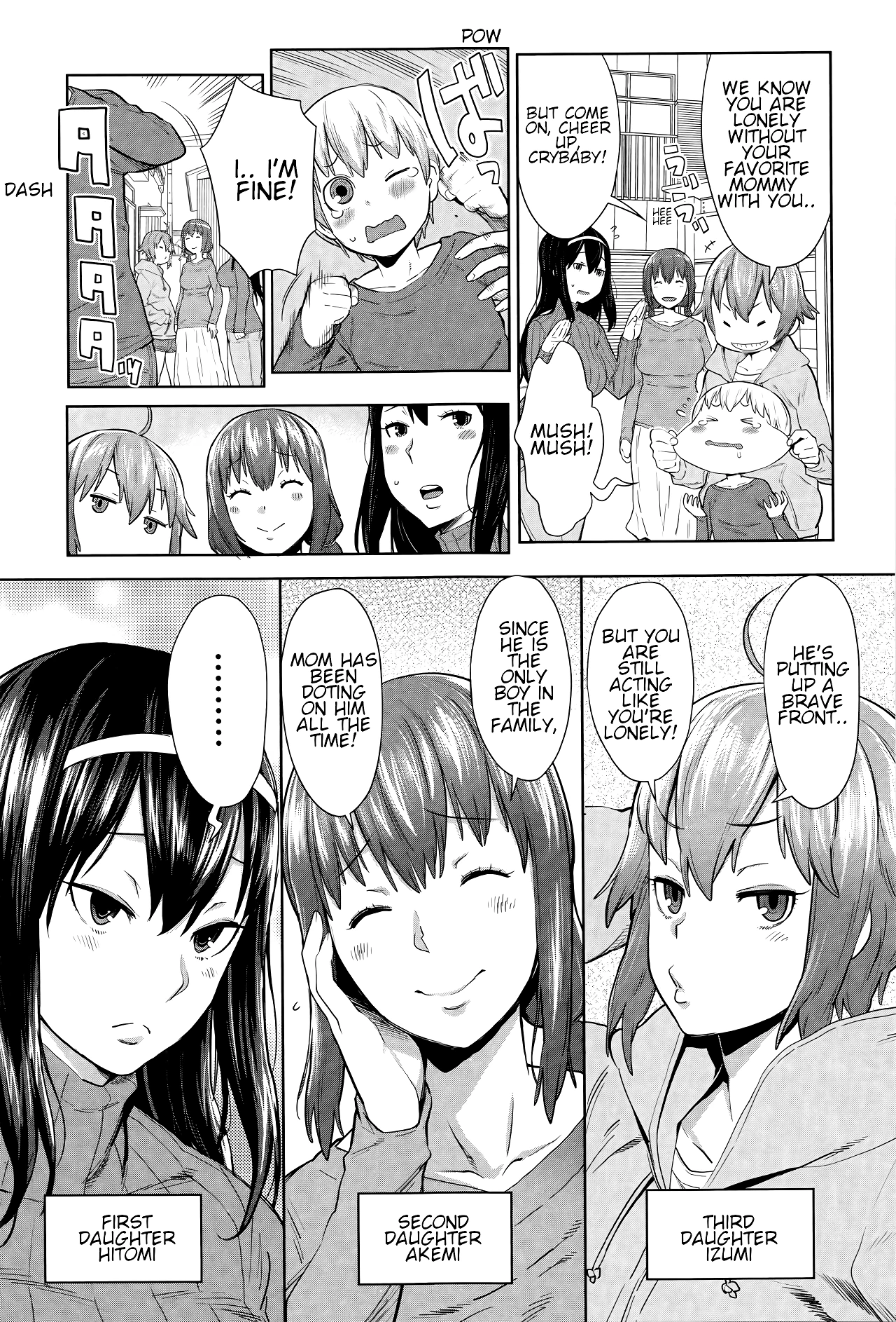 Hard Working Mommy Sisters porn comic picture 3