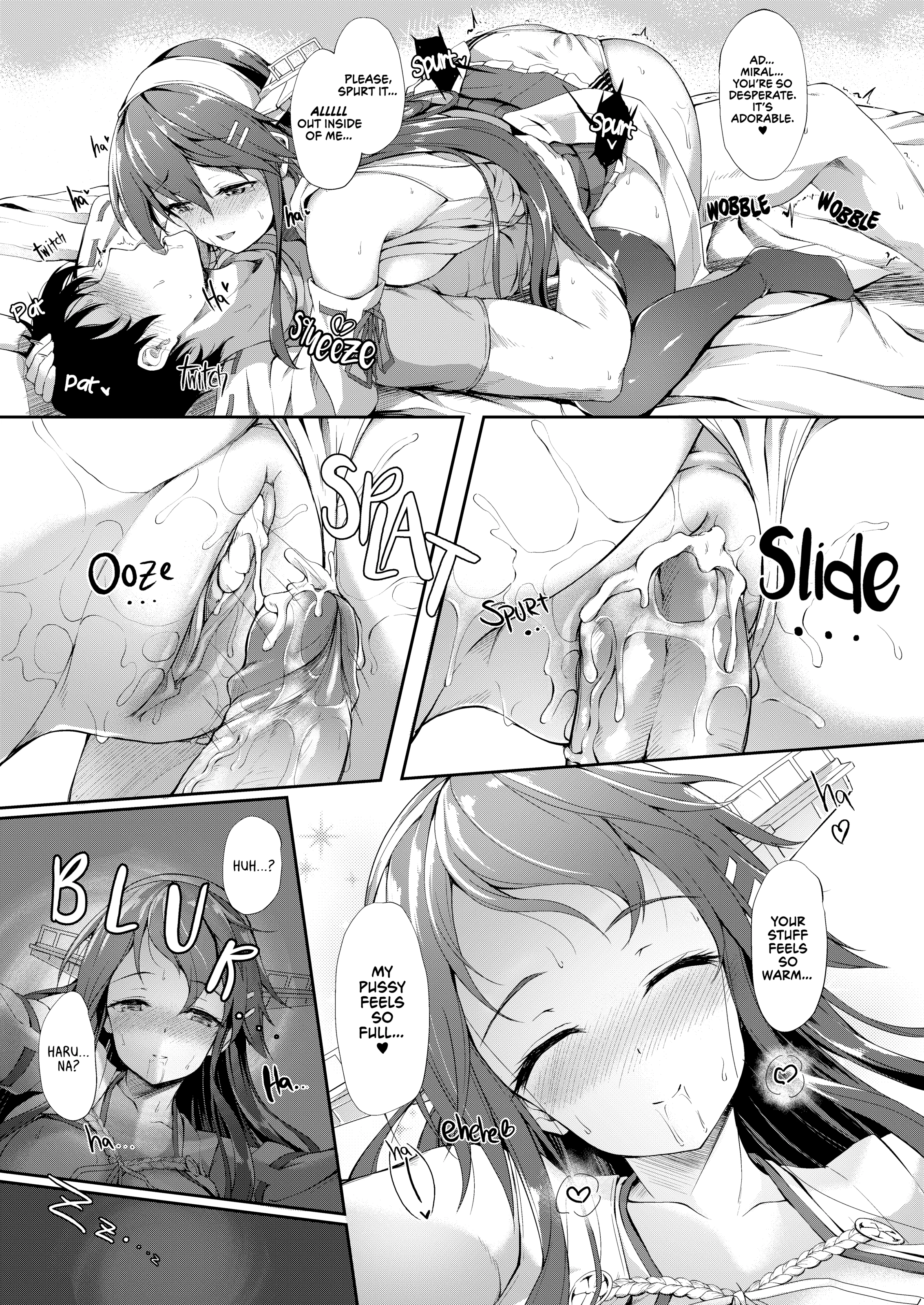 Haruna is a Bad Girl porn comic picture 20