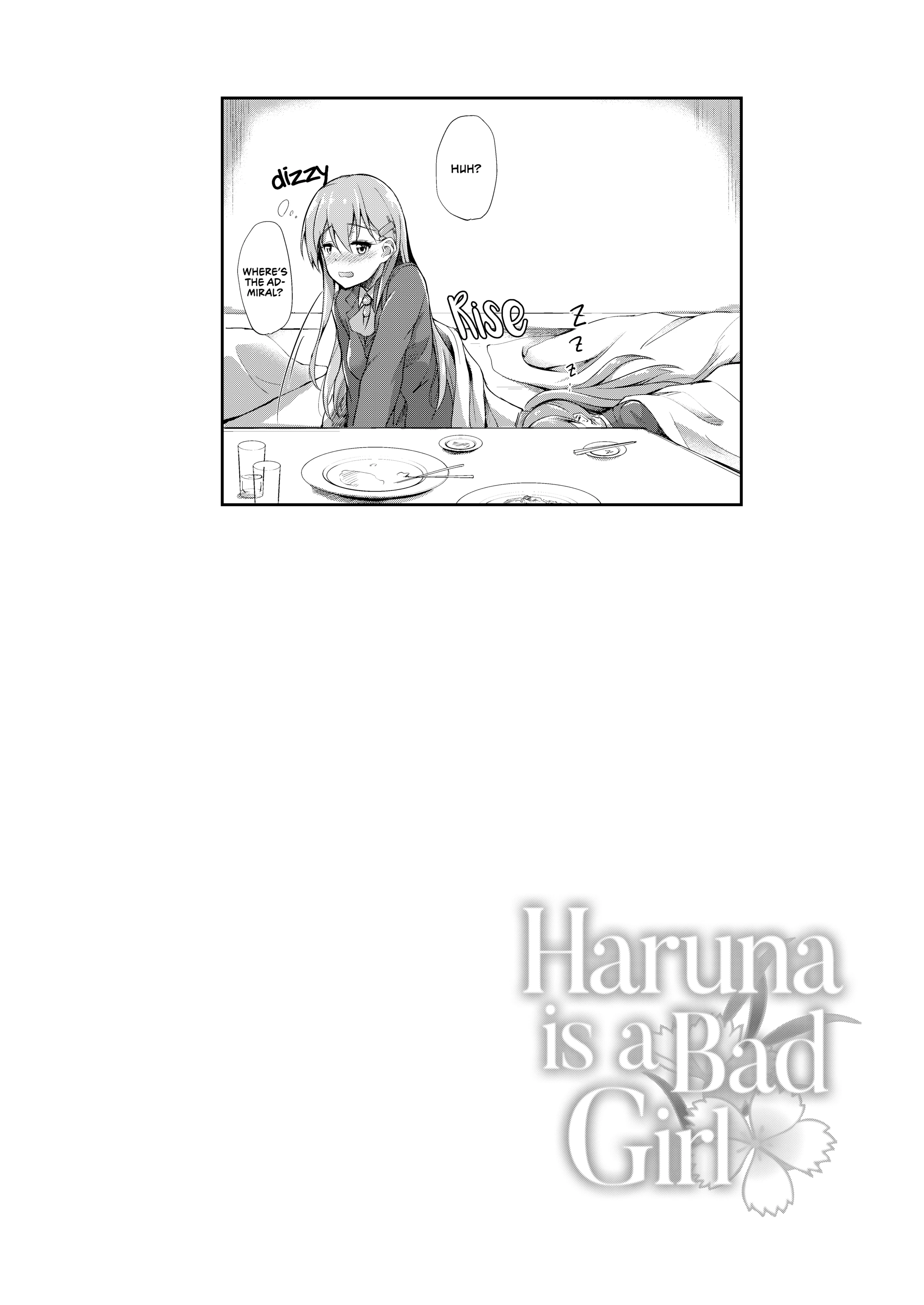 Haruna is a Bad Girl porn comic picture 25