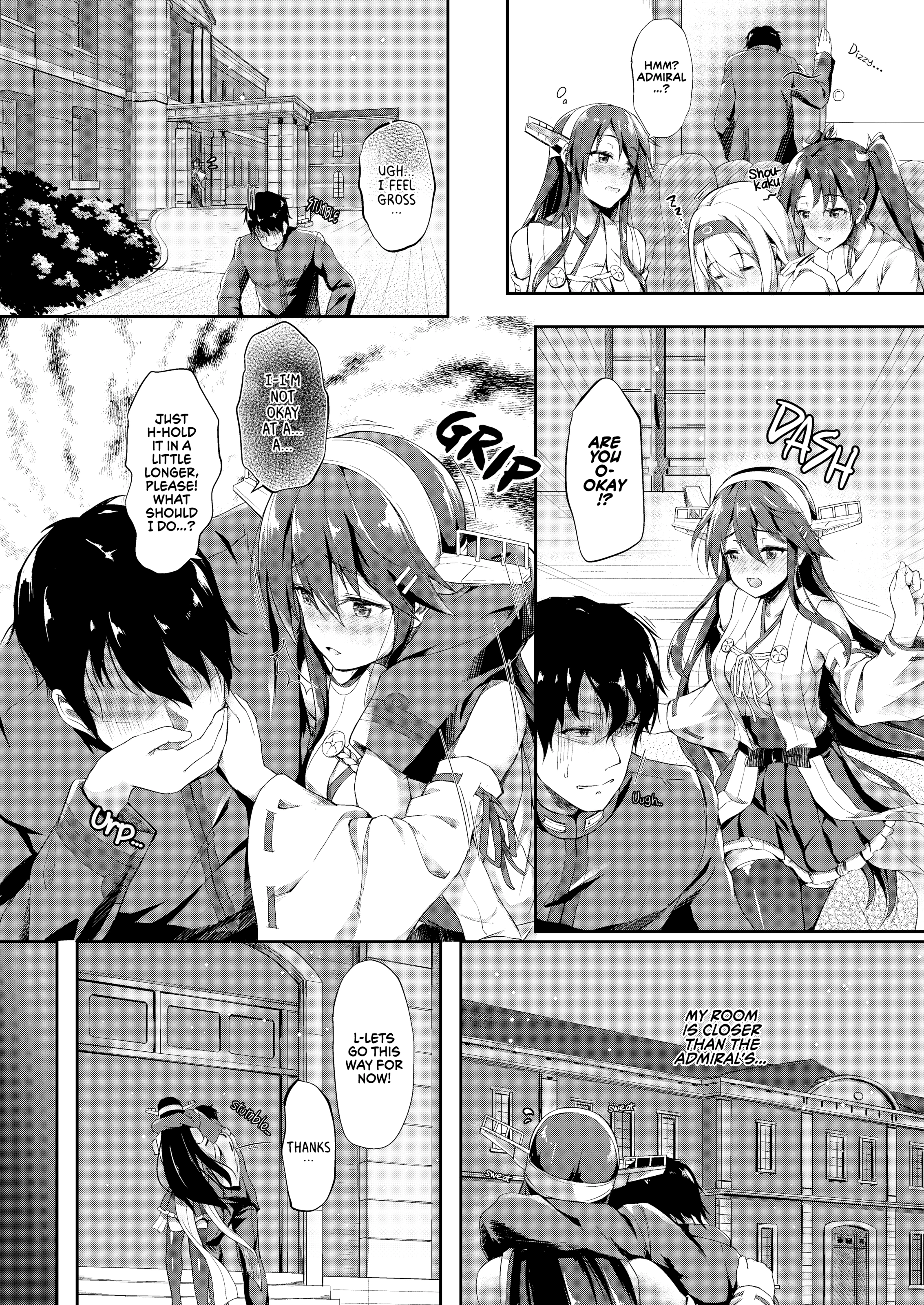 Haruna is a Bad Girl porn comic picture 5